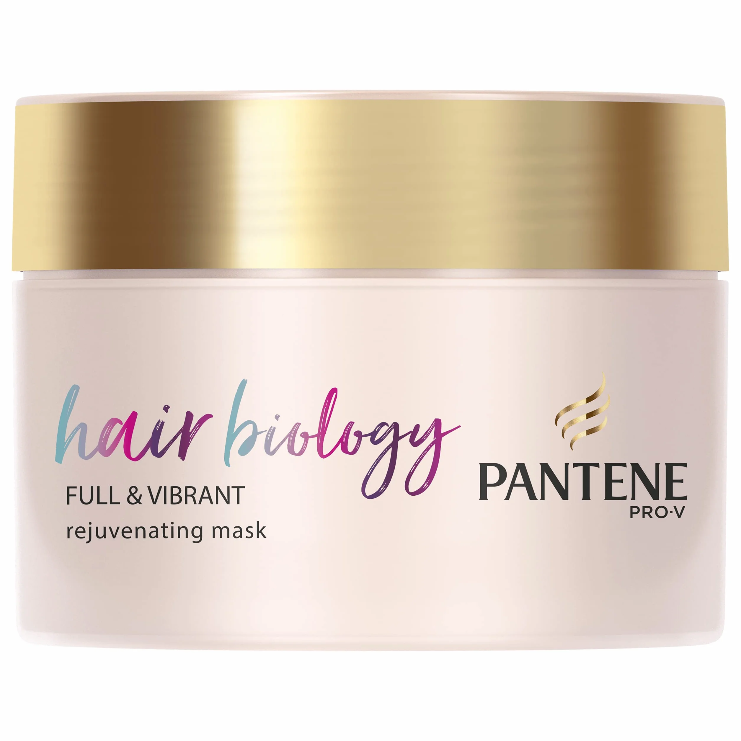 Pantene Biologia włosów pełna i żywa maska do włosów z kwiatem lotosu, Omega 9 dla cienkich, cienkich i kolorowych włosów 160 ml
