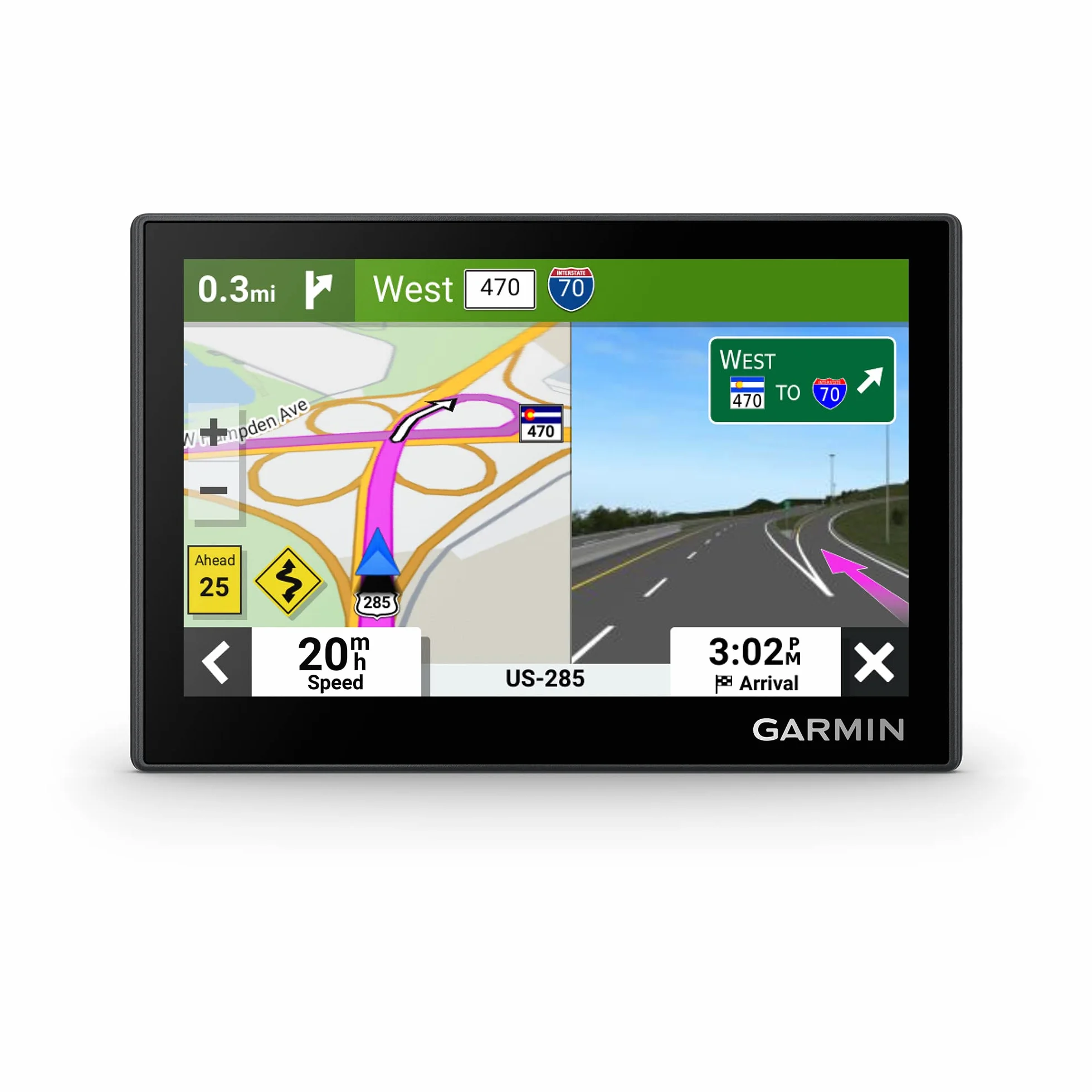 Garmin Drive 53 Nawigacja Samochodowa GPS 5" Ekran Dotykowy Mapy Europy (Odnowiony)
