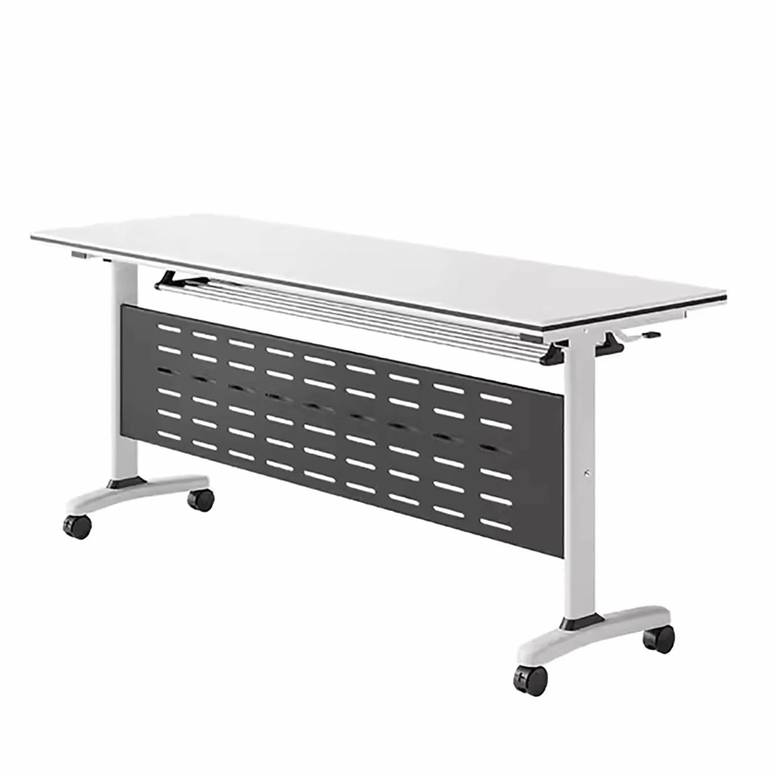Folding Conference Table, Training Table, Rectangle Office Meeting Table, Medium