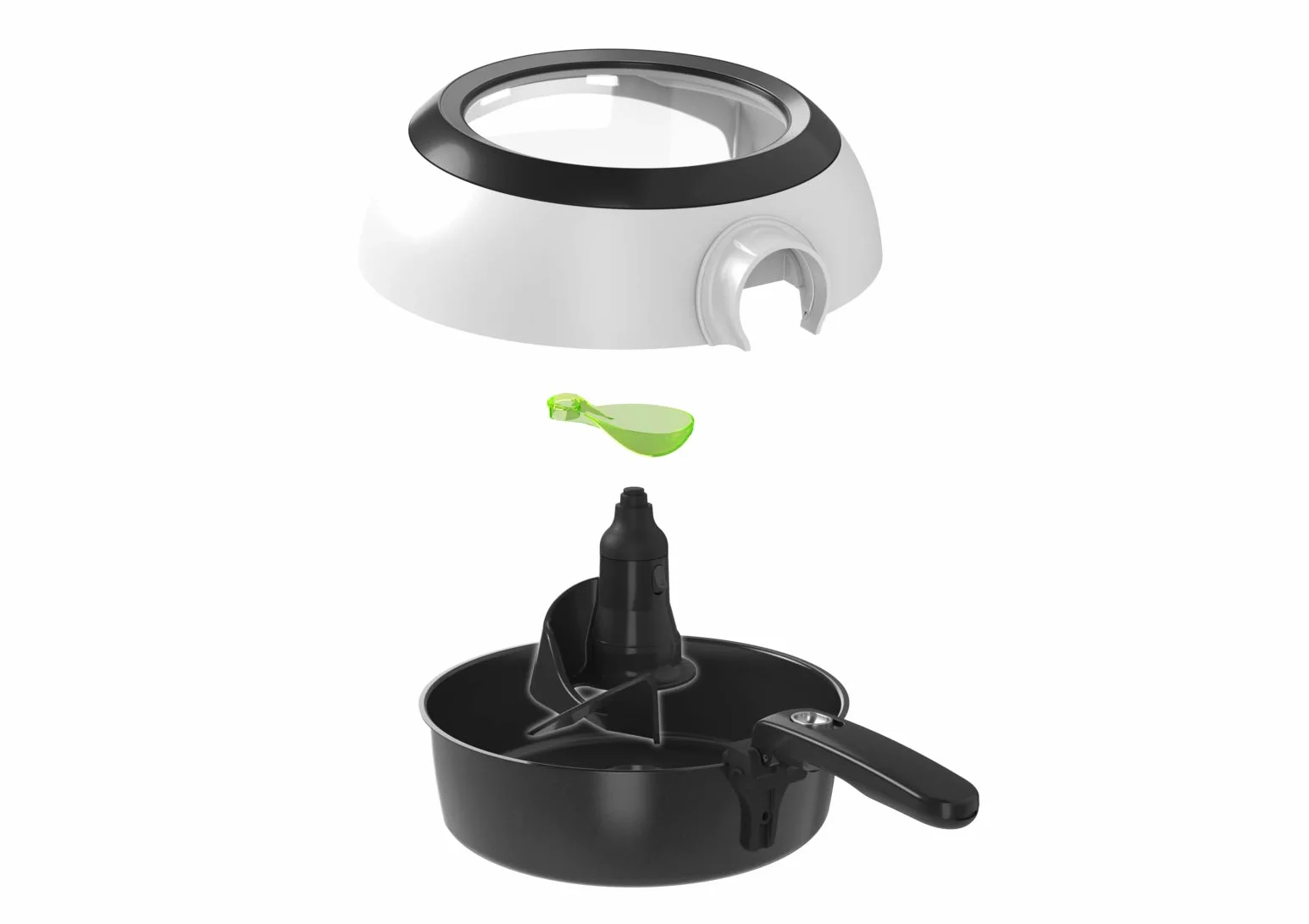 Tefal Actifry Genius Snaking Frytkownica Beztłuszczowa 1.2 kg Czarny