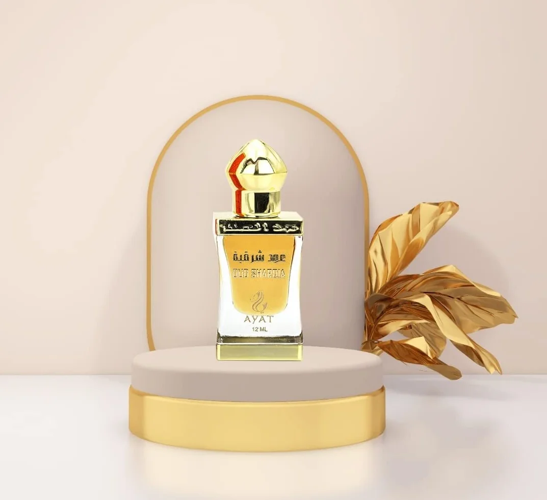 Ayat Perfumes - olejek zapachowy 12 ml Dubaju, bezalkoholowy musk Halal dla mężczyzn i kobiet, ekstrakt z perfum/attar zapewniający długotrwały zapach, arabski zapach wyprodukowany w Dubaju (Oud