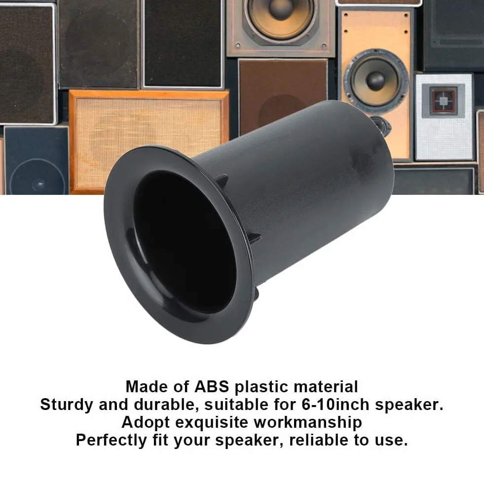 2 Szt. T9 6-10 Cali Rury Portu Głośnika, Rura Portu Głośnika Subwoofer Bass Reflex Tube, Subwoofer Głośnik Niskotonowy Porty Głośników Basowych Złącza Wentylacyjne (T9开孔71)