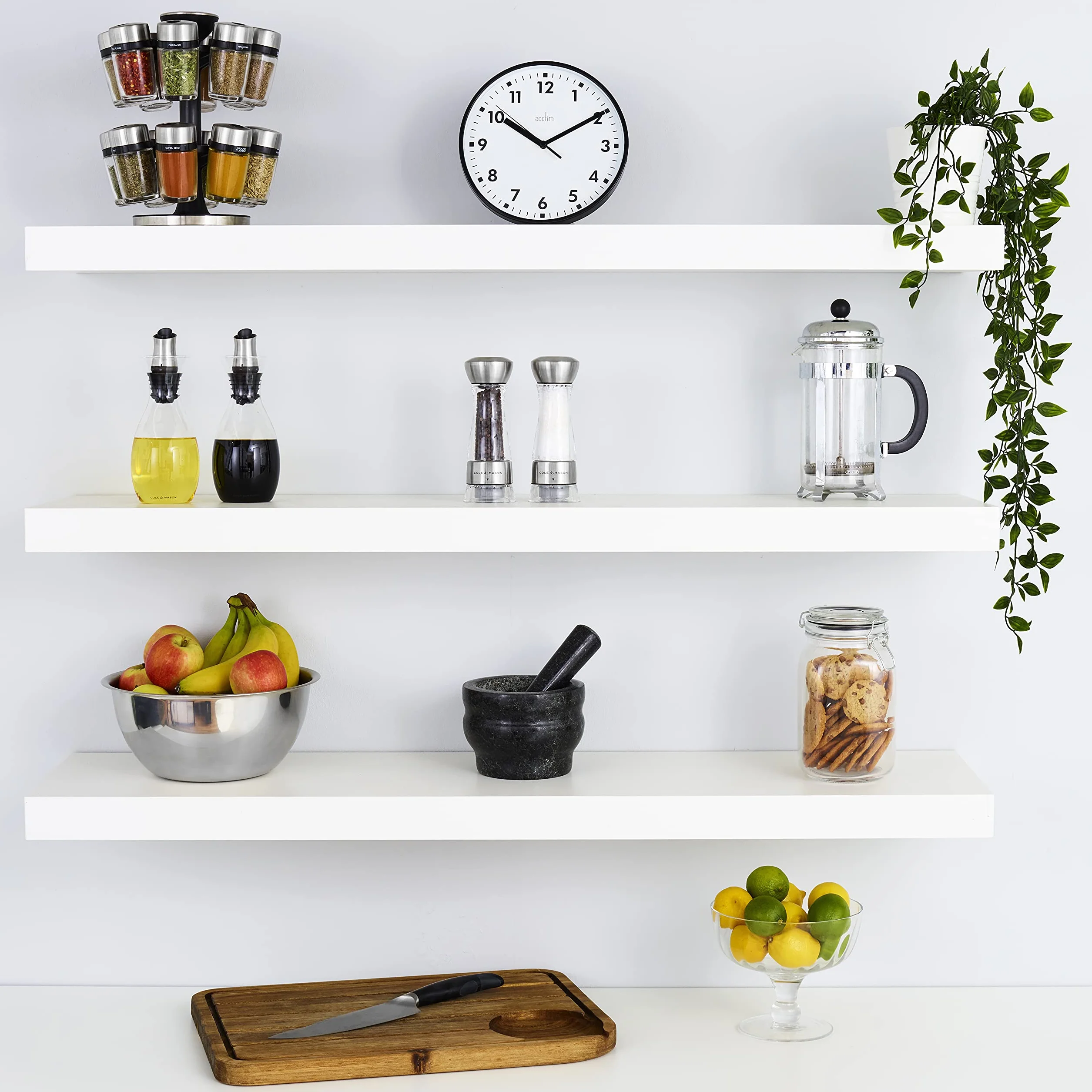 Cole & Mason Windermere młynek do soli Gourmet Precision+ stal nierdzewna/akryl 165 mm