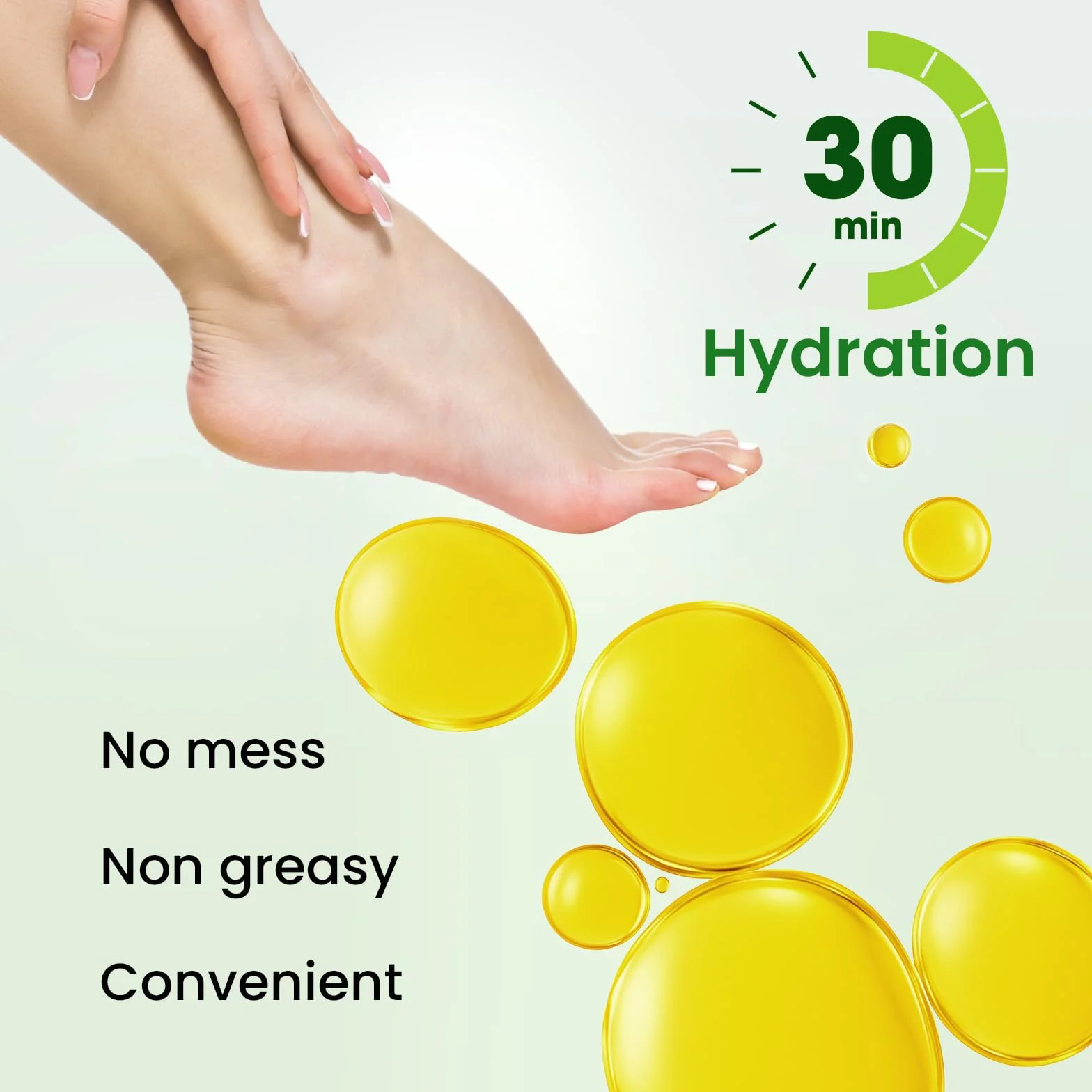 6 Paires Masque Stones Hydratant Aloe, do stóp po drugich stronach i innych - Soin au Beurre de Shea, Huile de Jojoba i Vitamine E, maska do stóp
