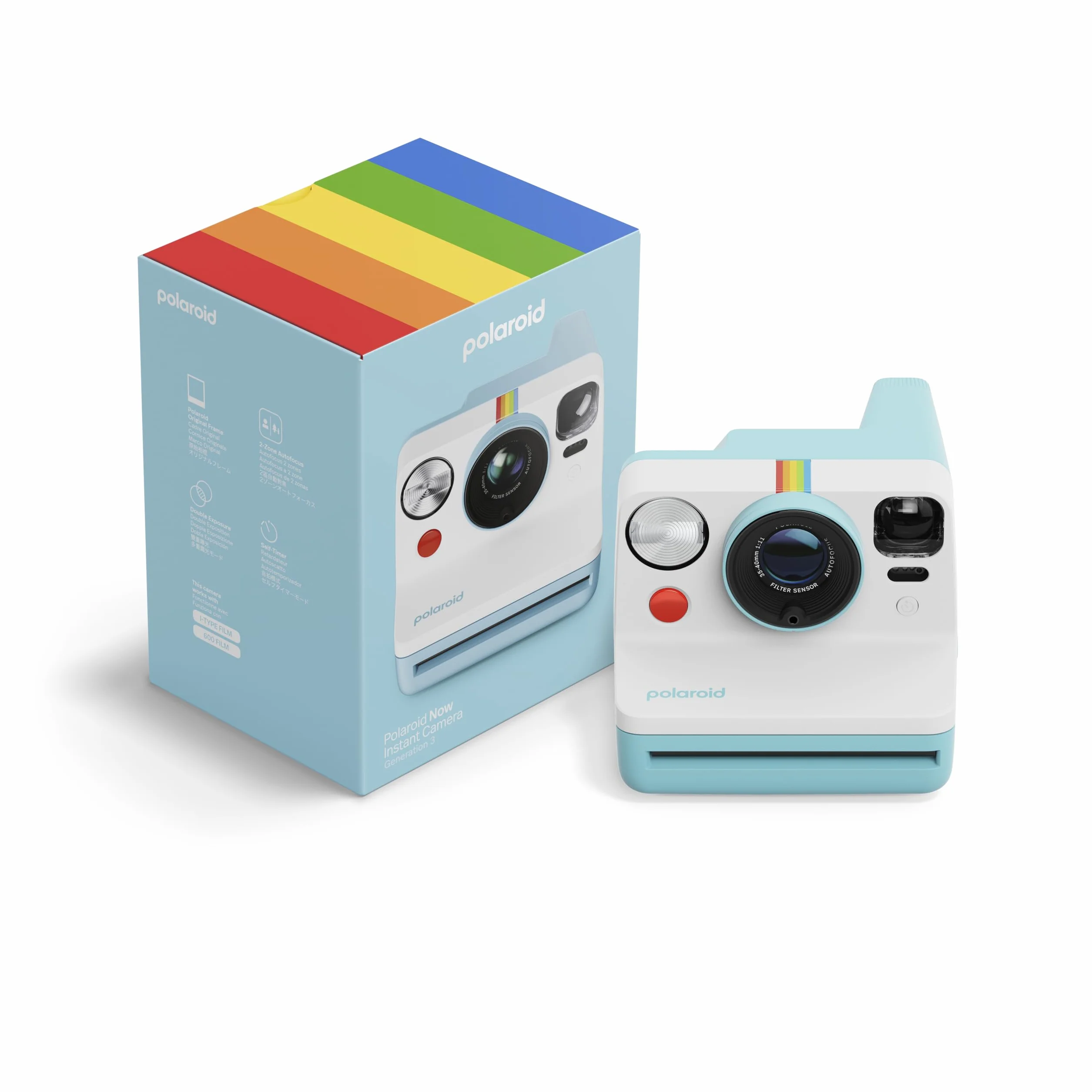 Polaroid - Now Generation 3 - Aparat natychmiastowy - Arctic Blue (9157)