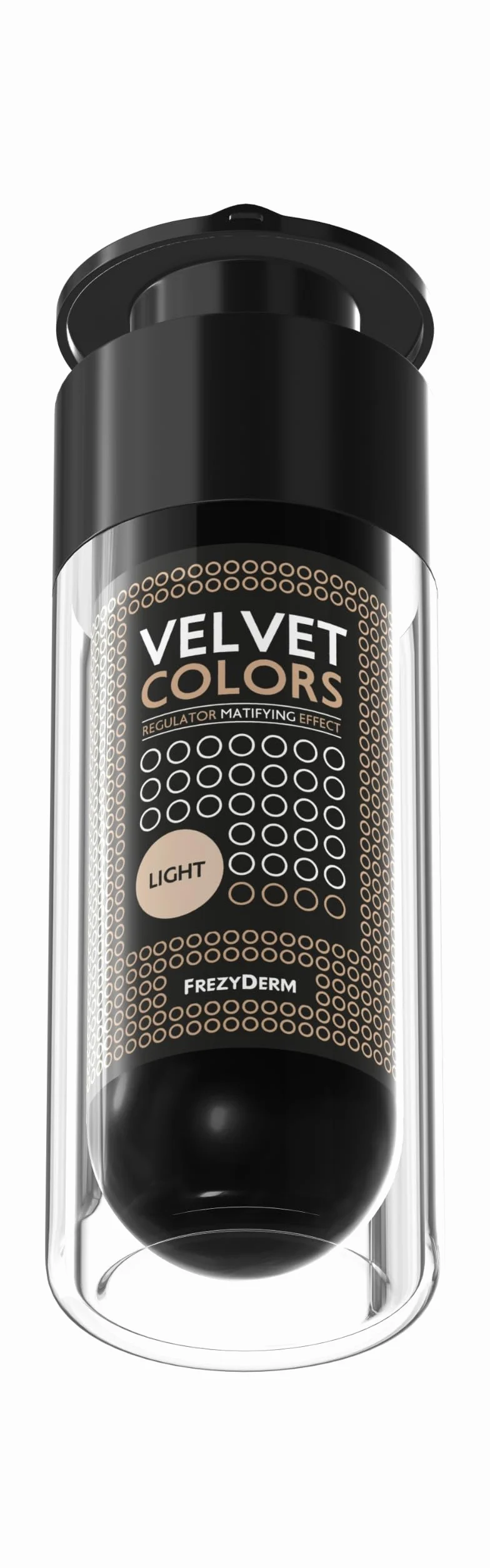 Frezyderm Velvet Colors krem do makijażu, jasny odcień, 30 ml I naturalny matowy połysk, ukrywa przebarwienia, zmarszczki, cienie, na trądzik, skórę tłustą i wrażliwą