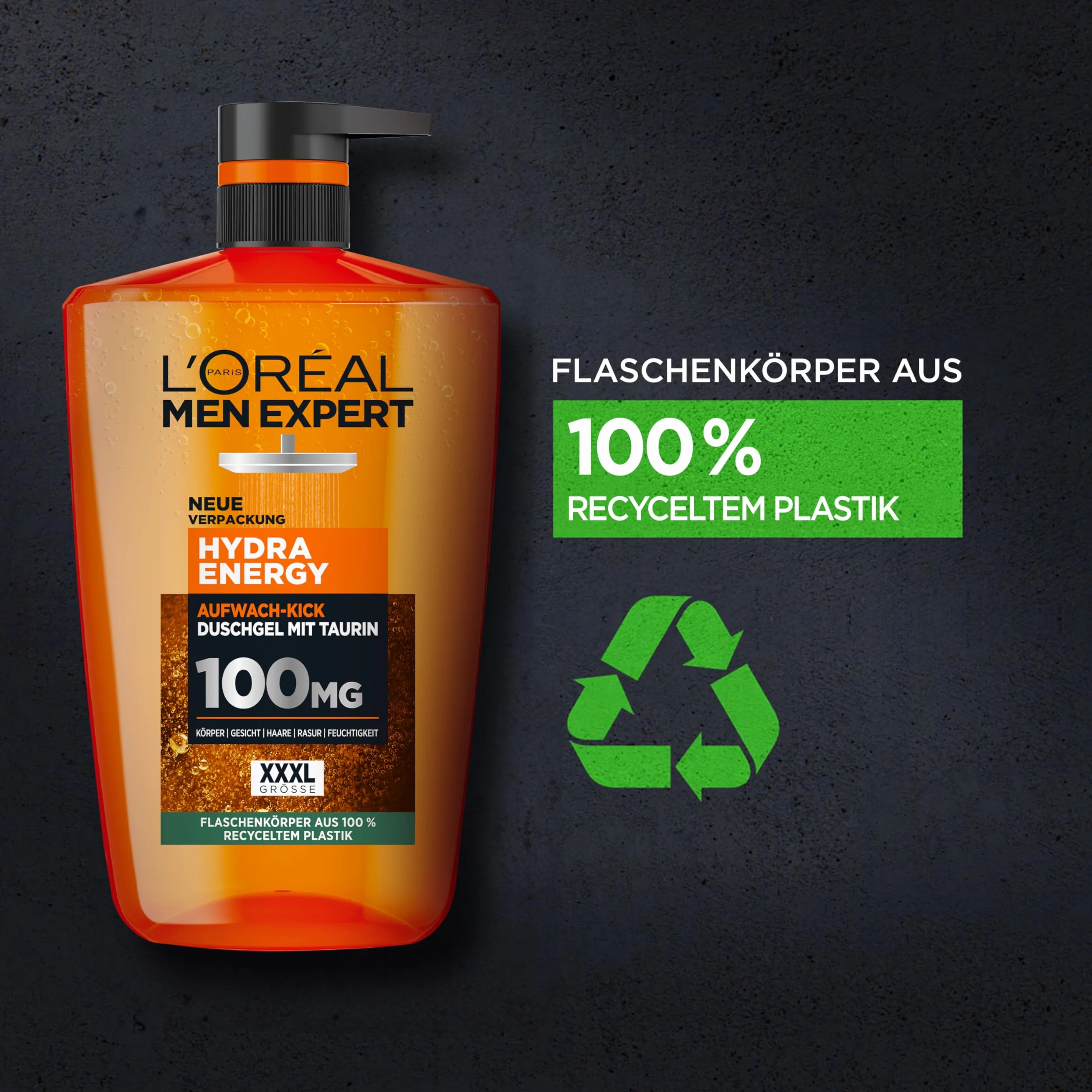 L’Oréal Paris Men Expert Hydra Energy Żel pod Prysznic, 1 L