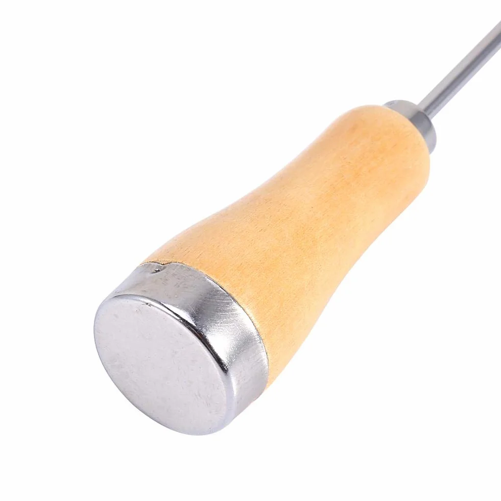 Ice Pick Awl, Secure Hold Reduce Slipy, wytrzymałe, łatwe do przenoszenia łyżeczki ze stali nierdzewnej na kijki piknikowe