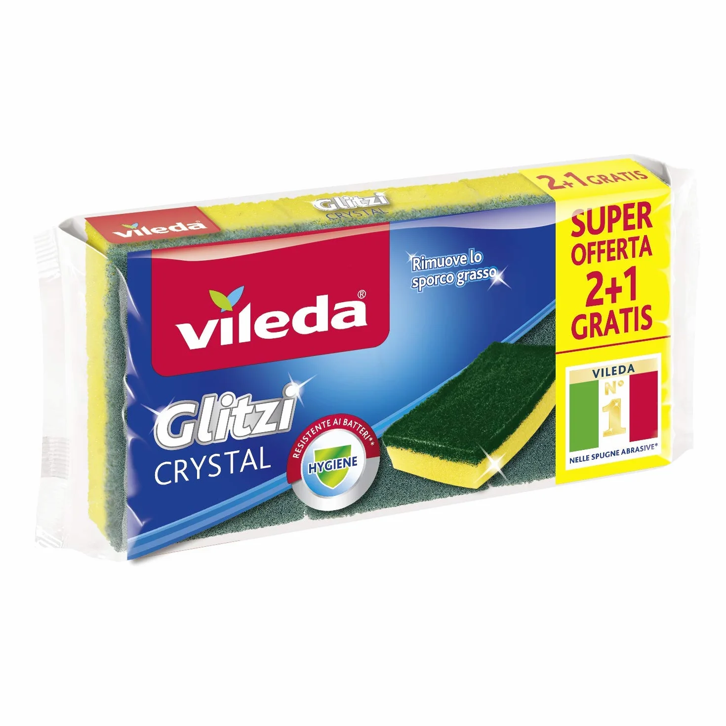 Vileda Zmywak Multikolorowy 3 Sztuki