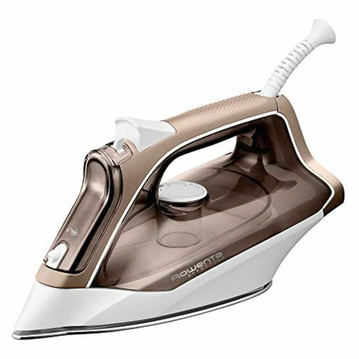 Rowenta DX1635 Żelazko Parowe 2400 W, 0.25 L, Miedziany/Biały