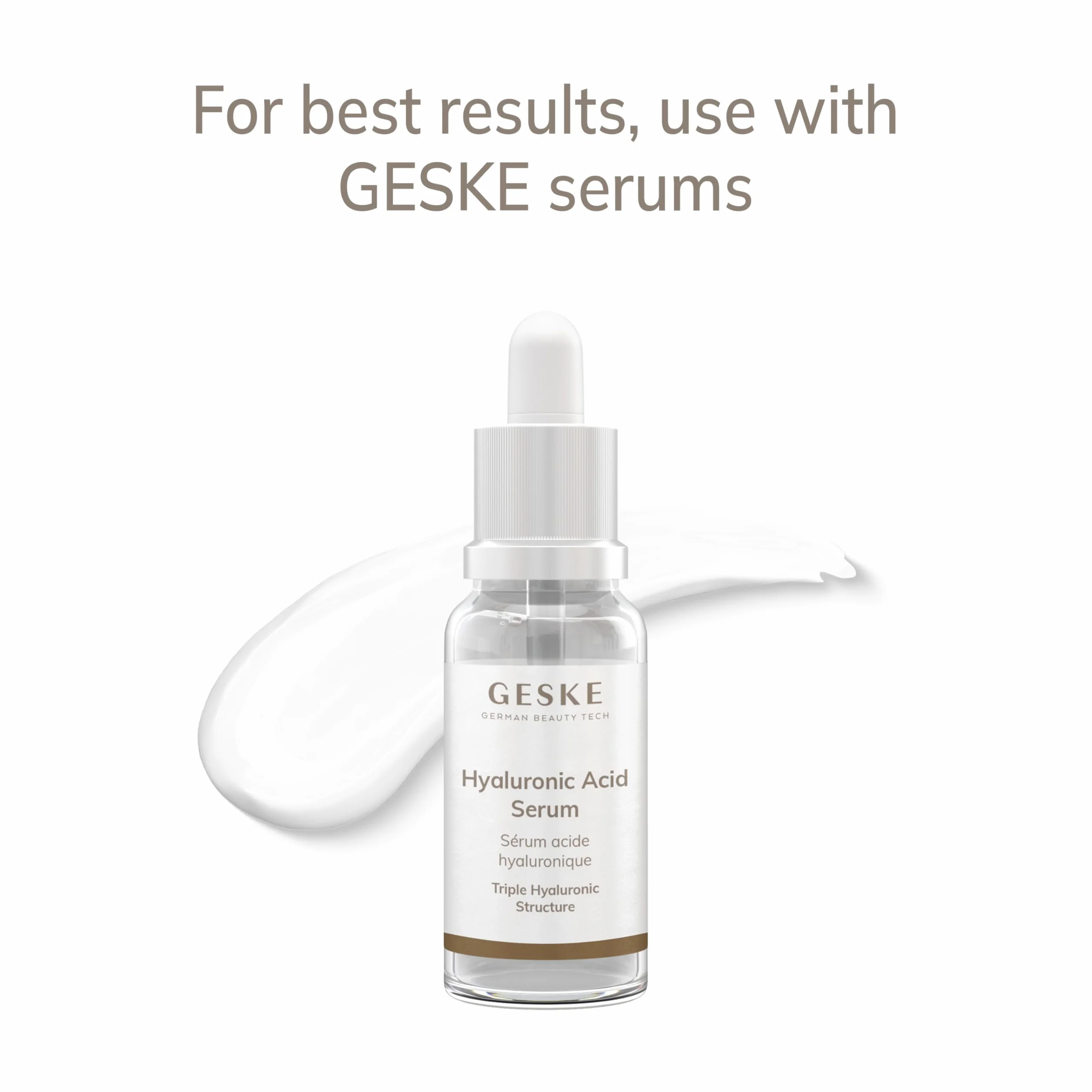 GESKE | Roller do twarzy i ciała z mikroigłami SmartAppGuided™ | 9 w 1 | Derma Roller | z kwarcem różowym | Elektryczny roller | mikronakłuwanie | Urządzenie do mikronakłuwania | wałek igłowy