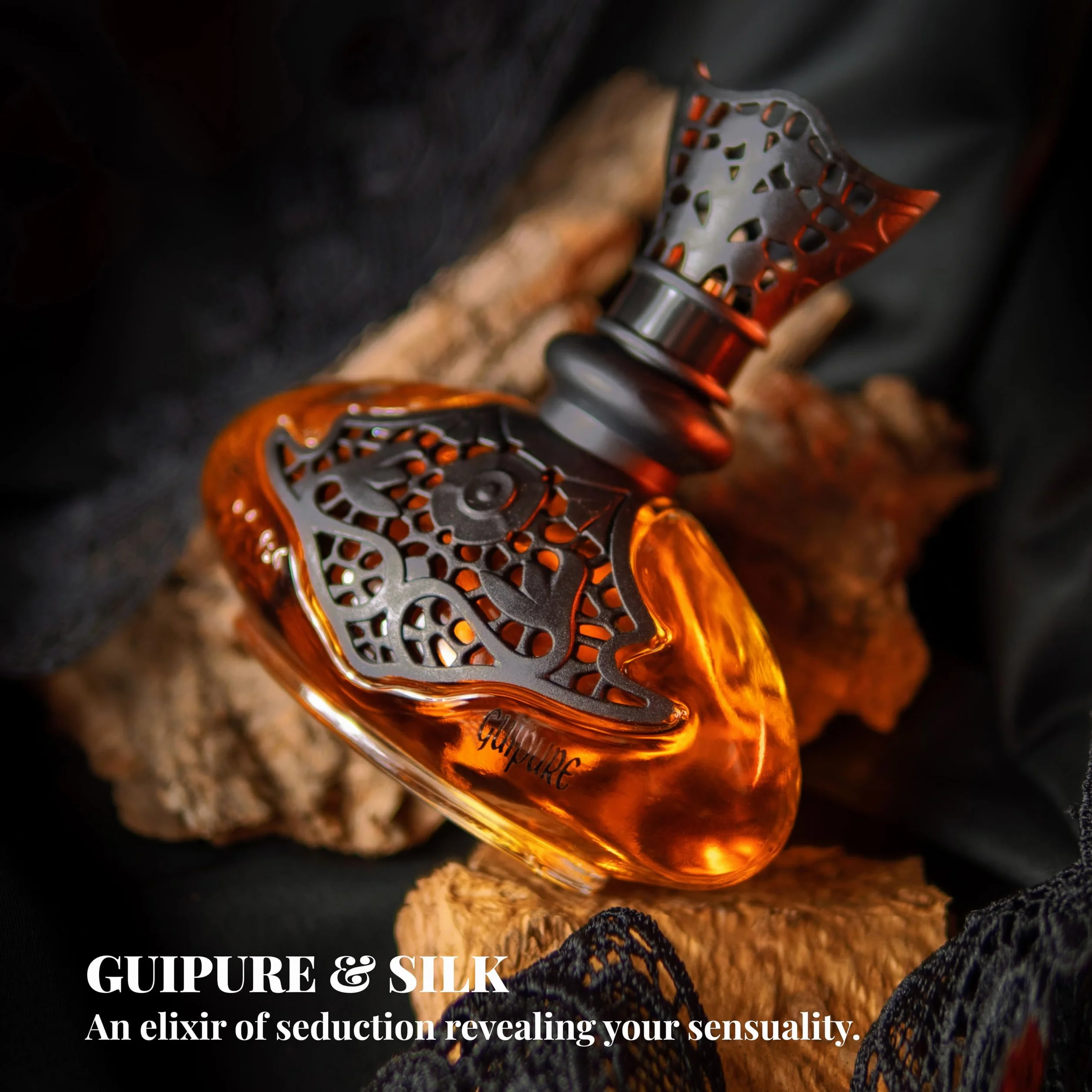 JEANNE ARTHES - Perfumy damskie z gipiury jedwabnej - Woda perfumowana - Butelka z rozpylaczem 100 ml - Wyprodukowano we Francji À Grasse