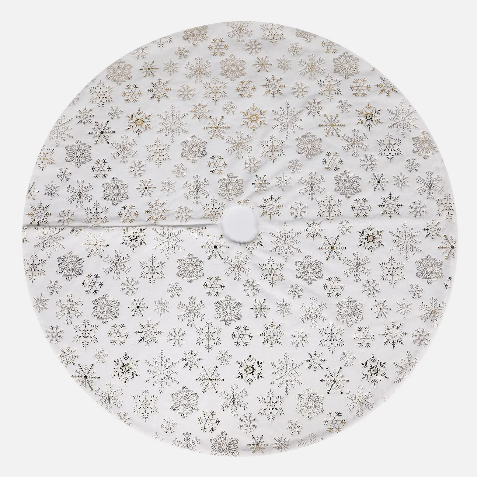 Dywanik okrągły pod choinkę 120 cm Dawdix
