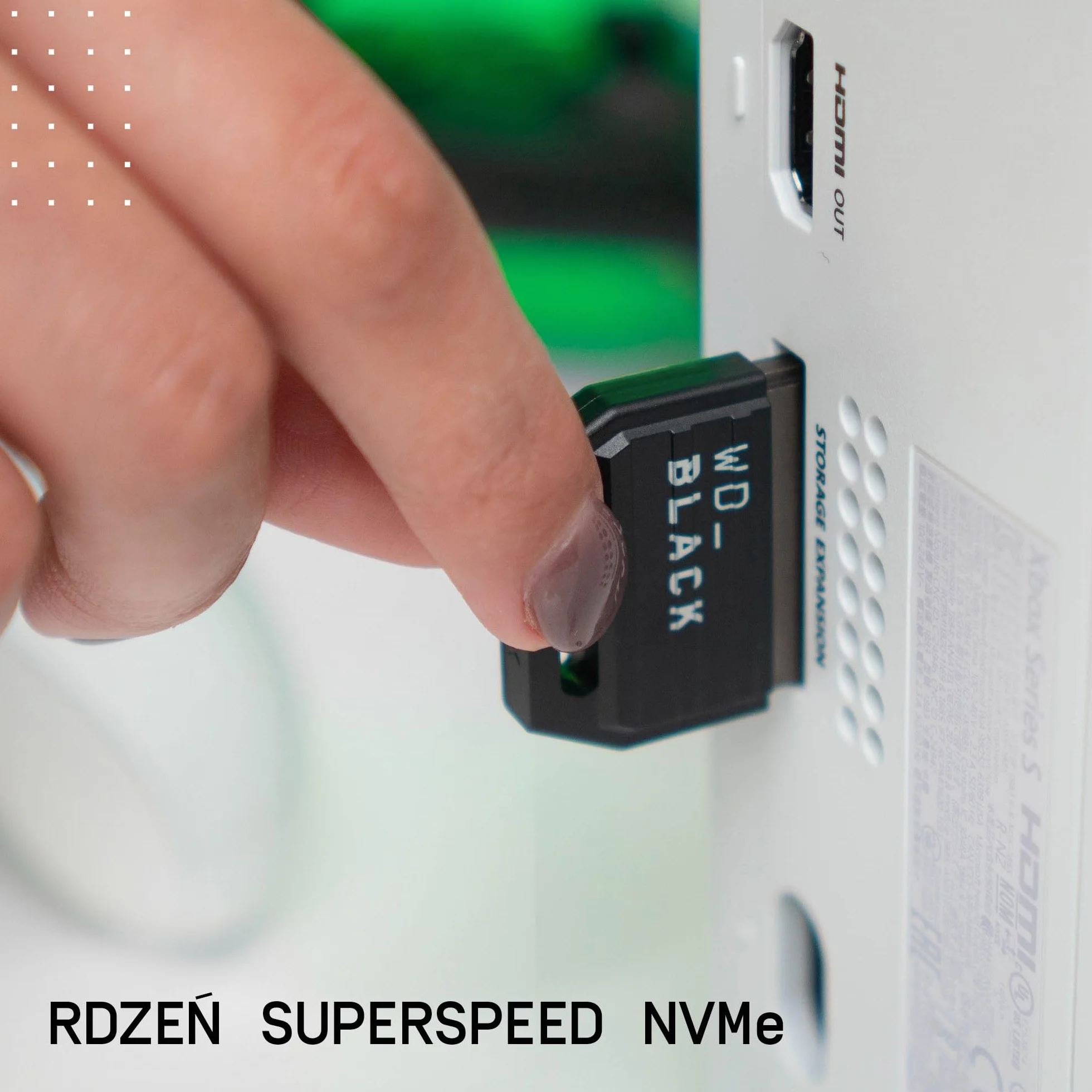 WD_BLACK C50 2TB Karta rozszerzeń dla konsoli Xbox, oficjalna licencja, Quick Resume, Xbox Velocity Architecture, z miesięczną subskrypcją Xbox Game Pass