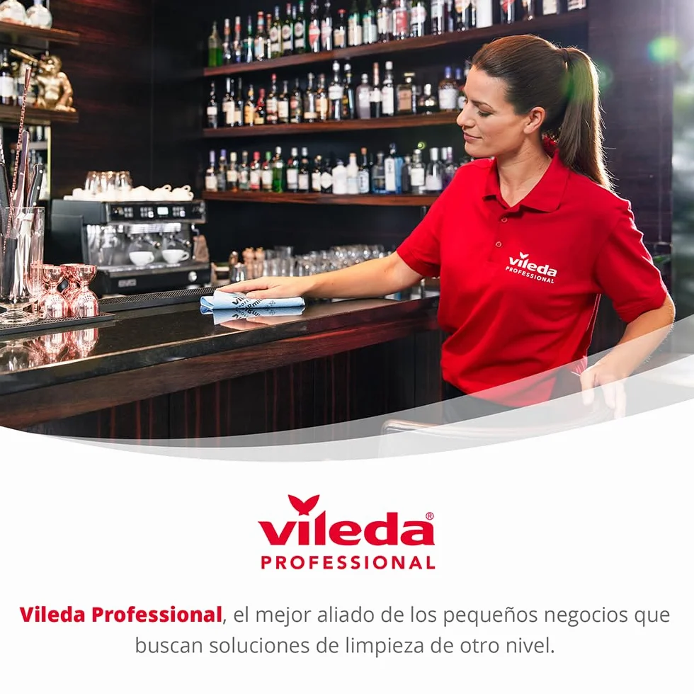 Vileda Professional Purmicro Active Bayeta szary 5 szt
