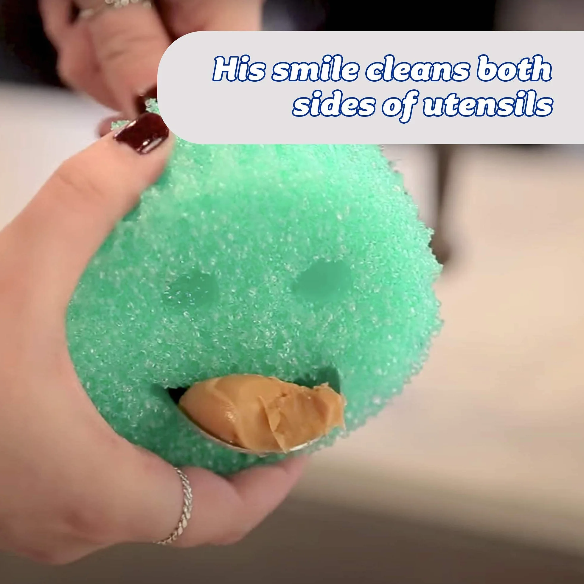 Scrub Daddy Sześć gąbek wielopak gąbki do mycia naczyń zestaw 6 sztuk