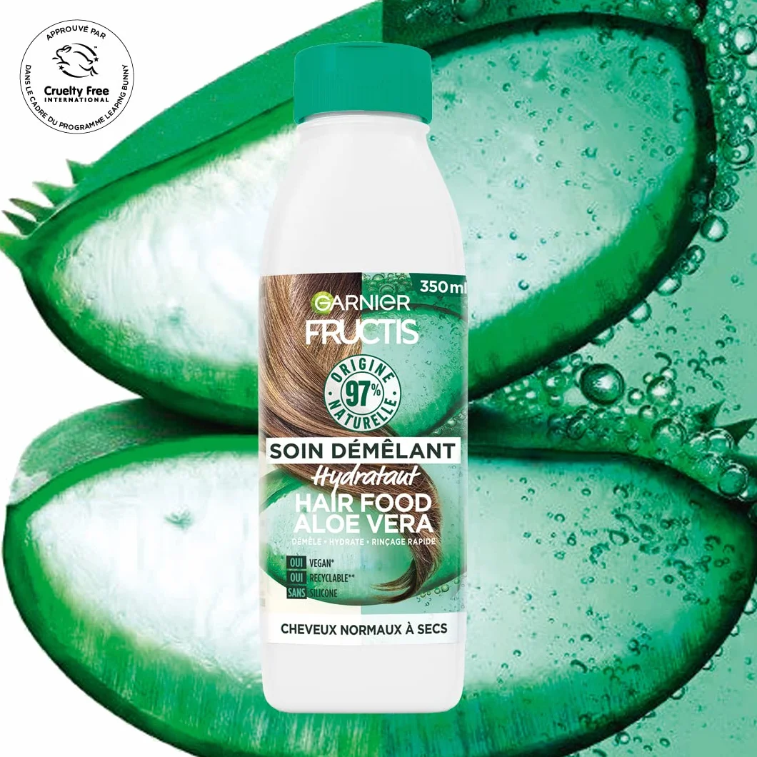 Garnier Fructis Hair Food pielęgnacja, nawilżająca, z aloesem, do suchych włosów, 350 ml