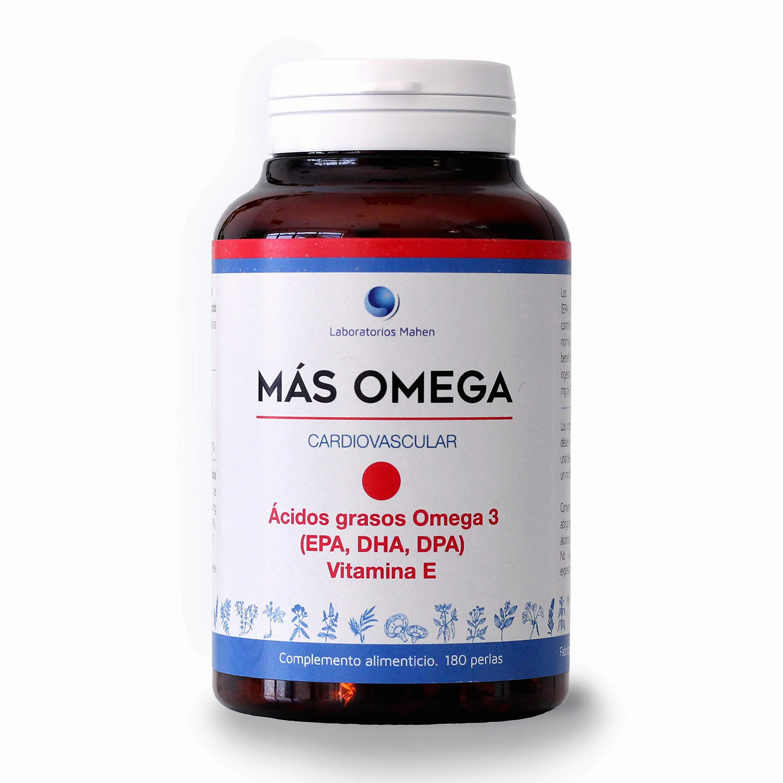 MAHEN MAS Omega 180perlas suplement diety do codziennego stosowania