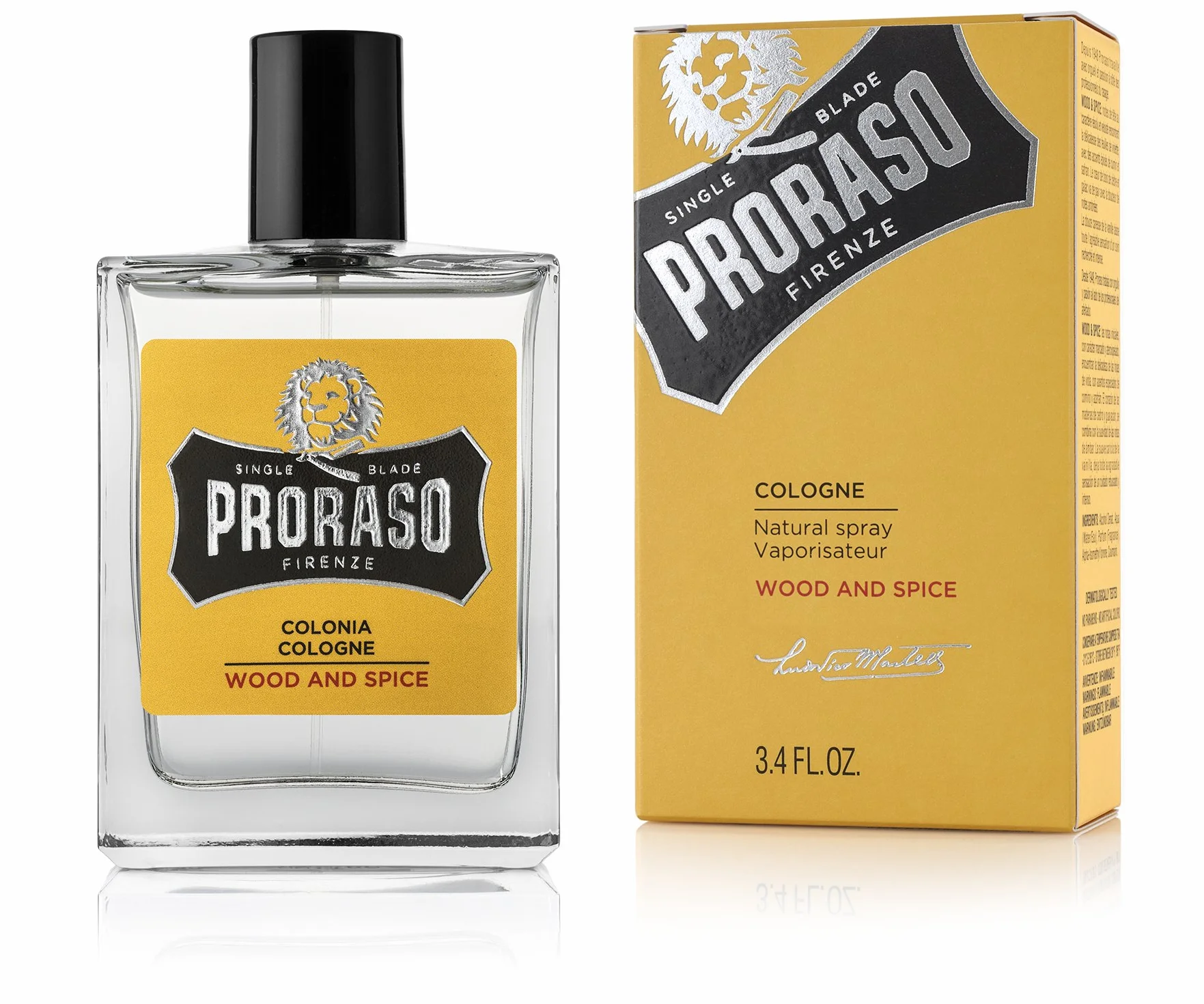 Proraso Perfumy męskie EDC Wood & Spice, 100 ml