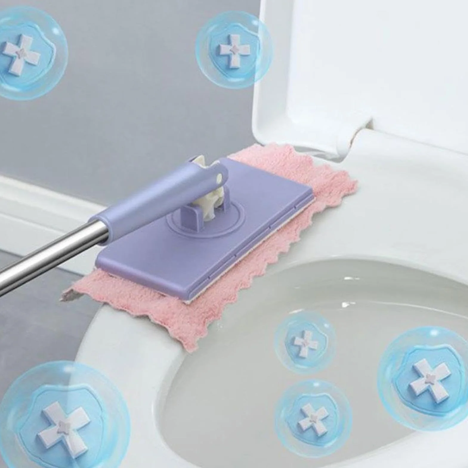 Automatyczny mop do twardego drewna laminatu płytek zestaw