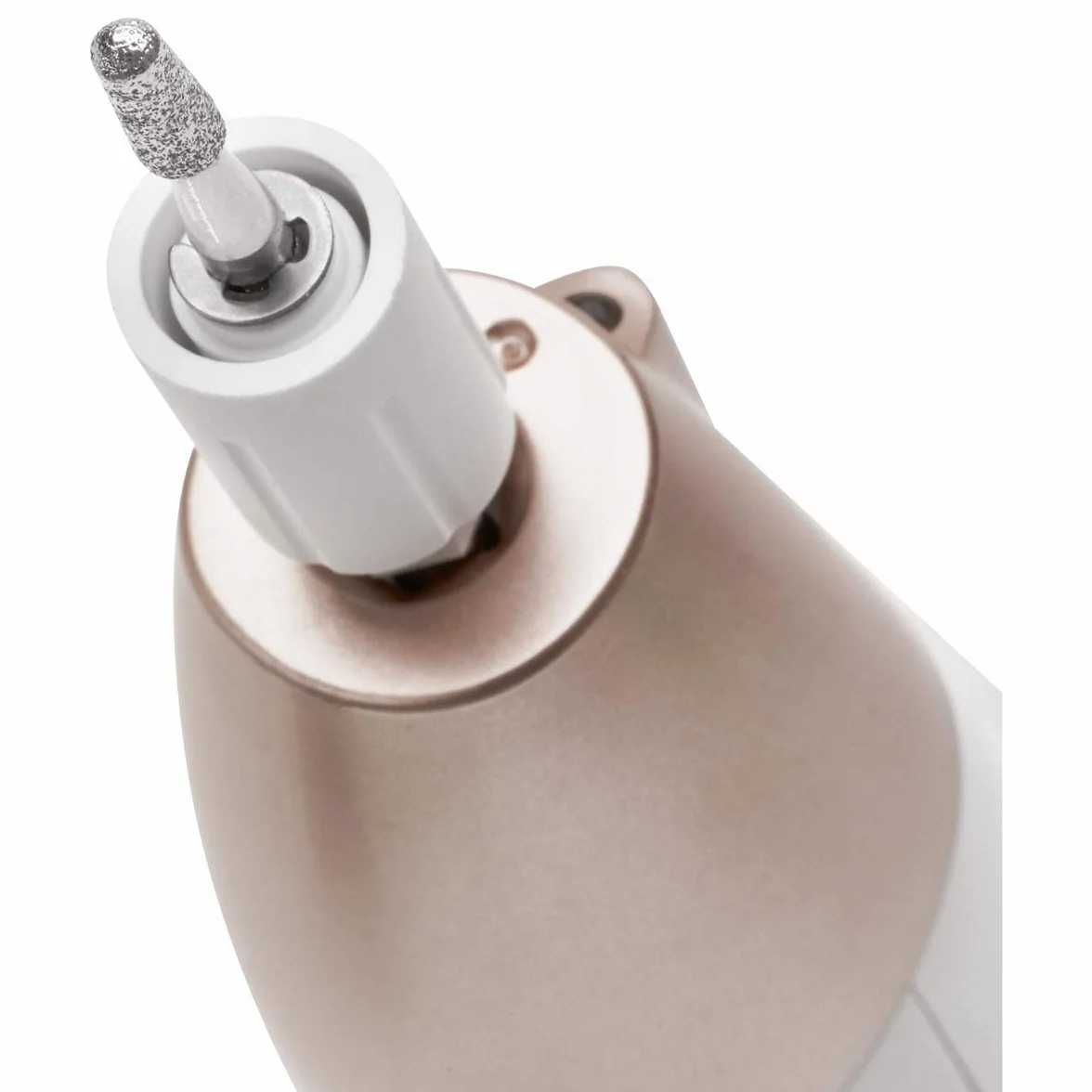 ProfiCare PC-MPS 3004 elektryczny zestaw do manicure/pedicure z 7 końcówkami do pielęgnacji paznokci, 5 poziomami, światłem LED i poręczną torbą do przechowywania