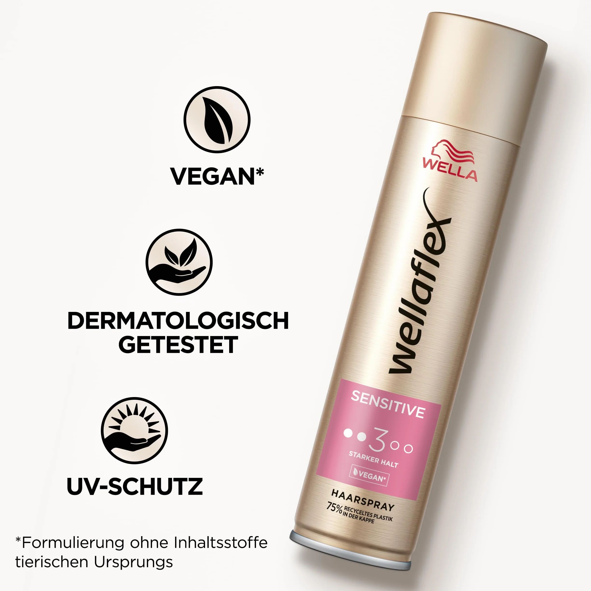 Wellaflex Sensitive Lakier do Włosów, 250 ml