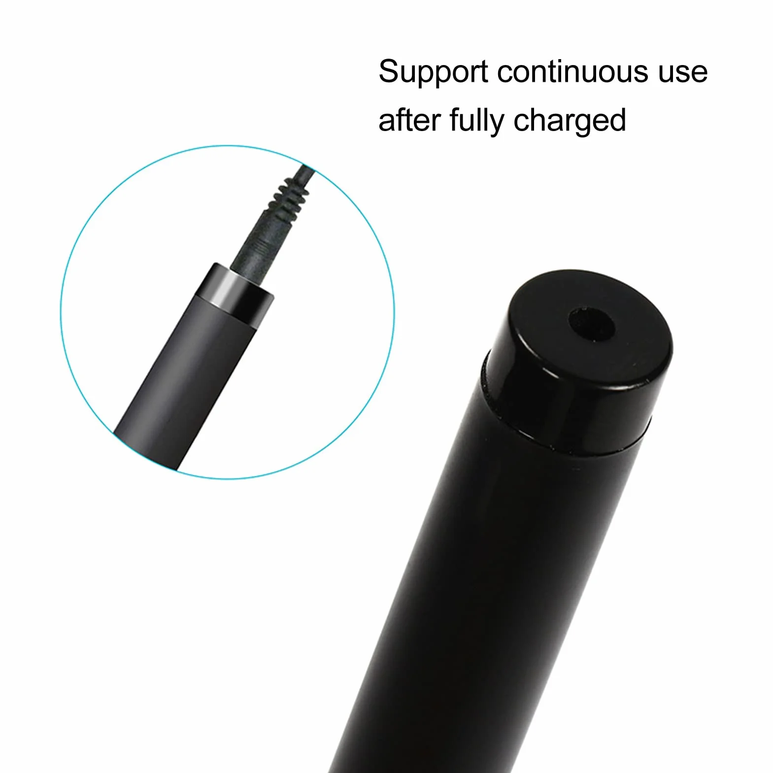 Rysik do Tabletu, 2 Konfigurowalne Przyciski Tablet z Ekranem Dotykowym Wbudowany Akumulator 80 MAh Nadaje Się do Huion NOWOŚĆ 1060PLUS 420