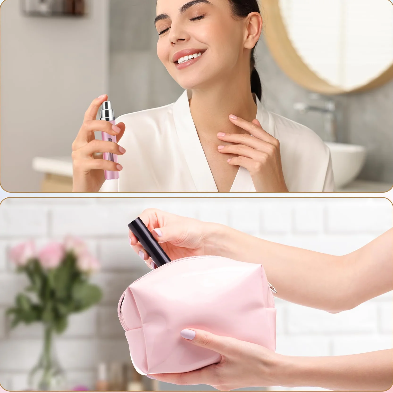 Rozpylacz perfum 4 sztuki 5 ml