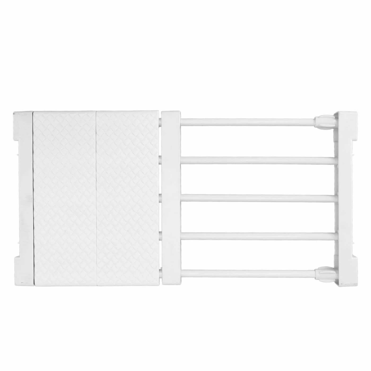 Półka Napinająca Deosdum, Rozkładana Regulowana Przegroda do Szafy 24cm Szerokość Organizer do Szafy Regał Magazynowy Separator(Length 30‑40cm/11.8‑15.7in)