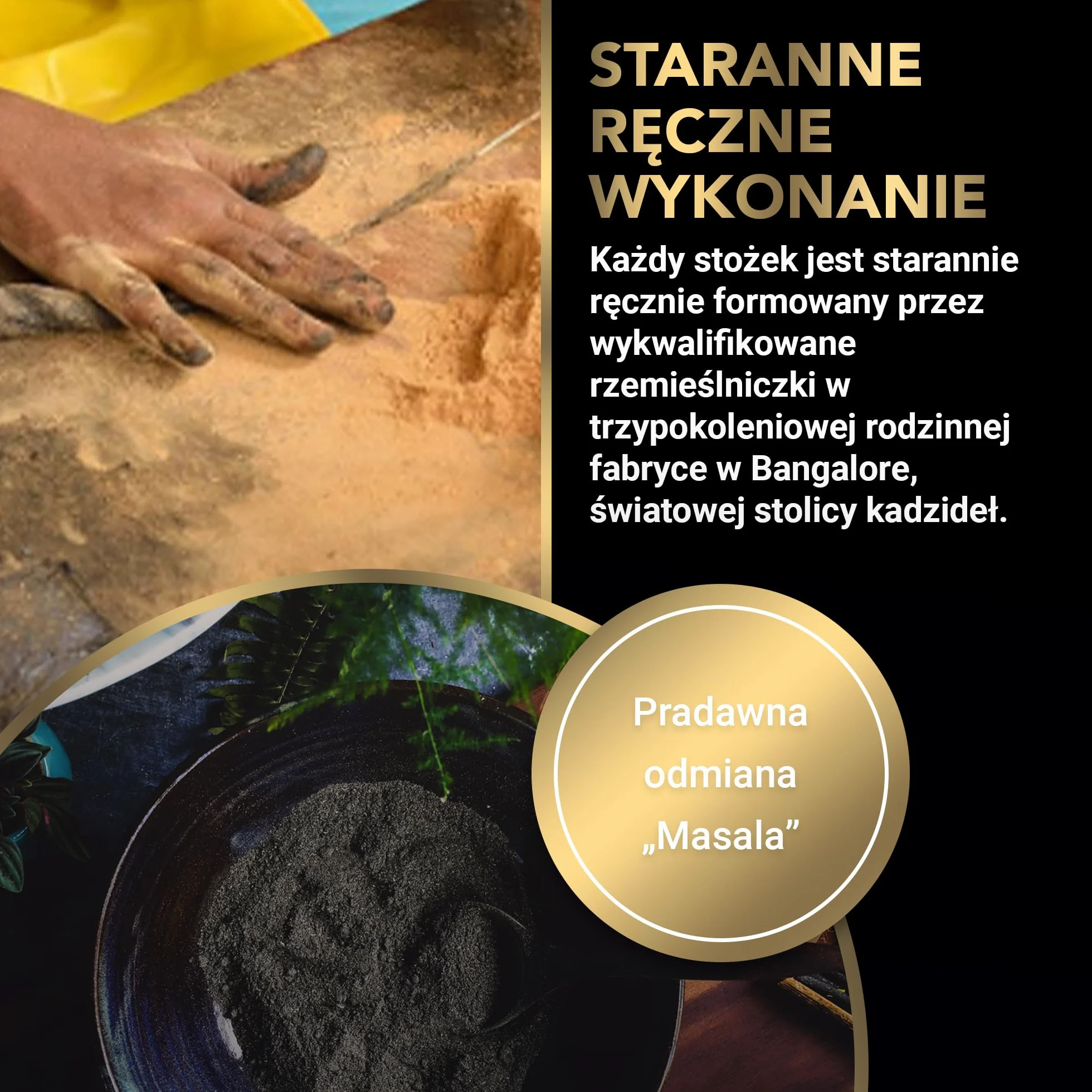 Fumino Zapach Kalifornijskiej Białej Szałwii Kadzidełka Stożkowe z Przepływem Zwrotnym 15 sztuk Masala Agarbatti Joss