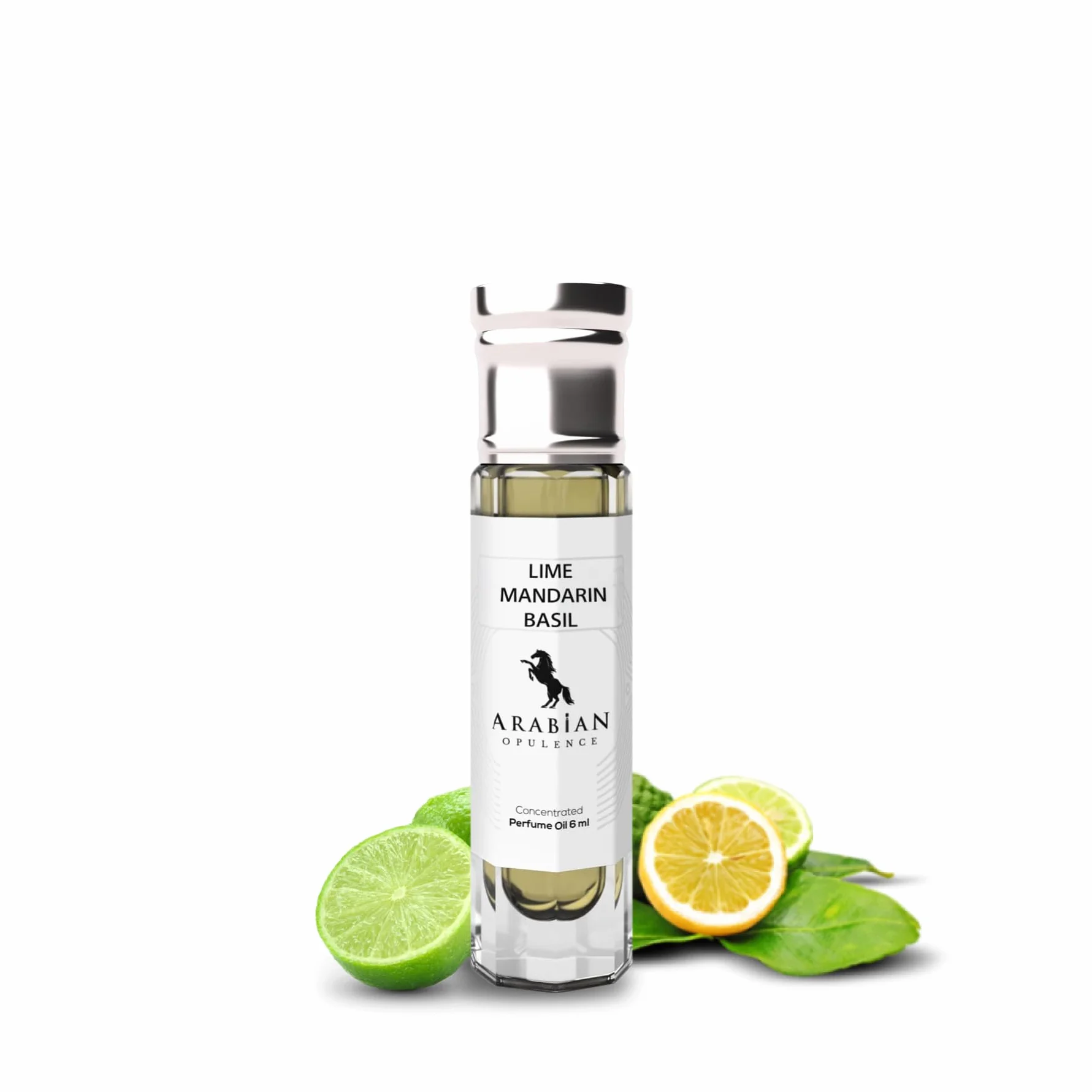 FR187 Limonka, mandarynka i bazylia dla kobiet w butelce 6 ml. Opulencja arabska