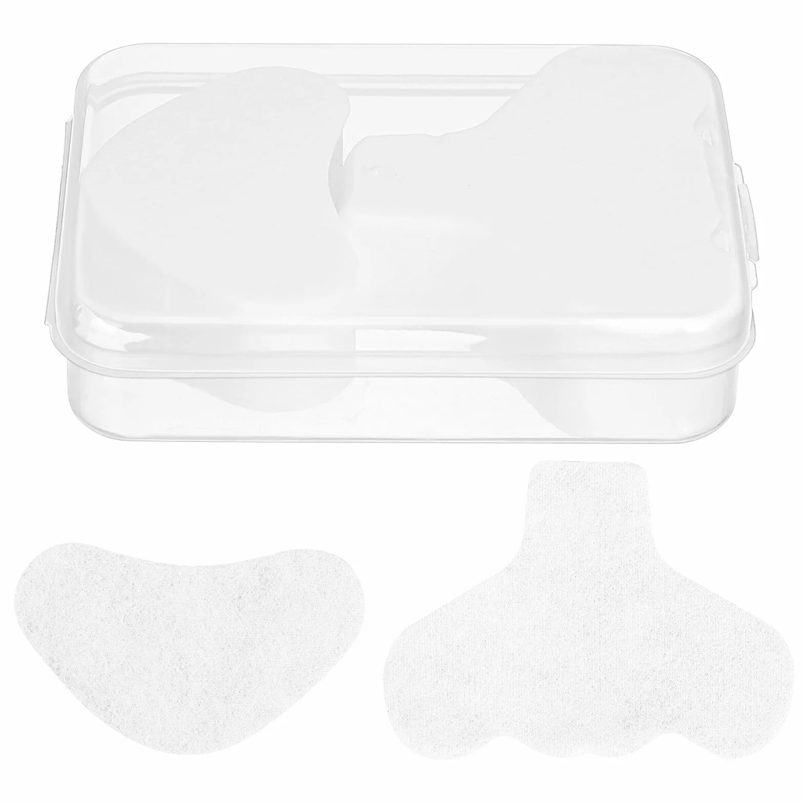 Beavorty 200 Szt T Zone Film T Zone Nose Pore Strips Nose Pad Cotton Pad Głęboko Oczyszczający Plaster Plasterki Głęboko Oczyszczające Pory Plasterki Pasek Na Taśma Na