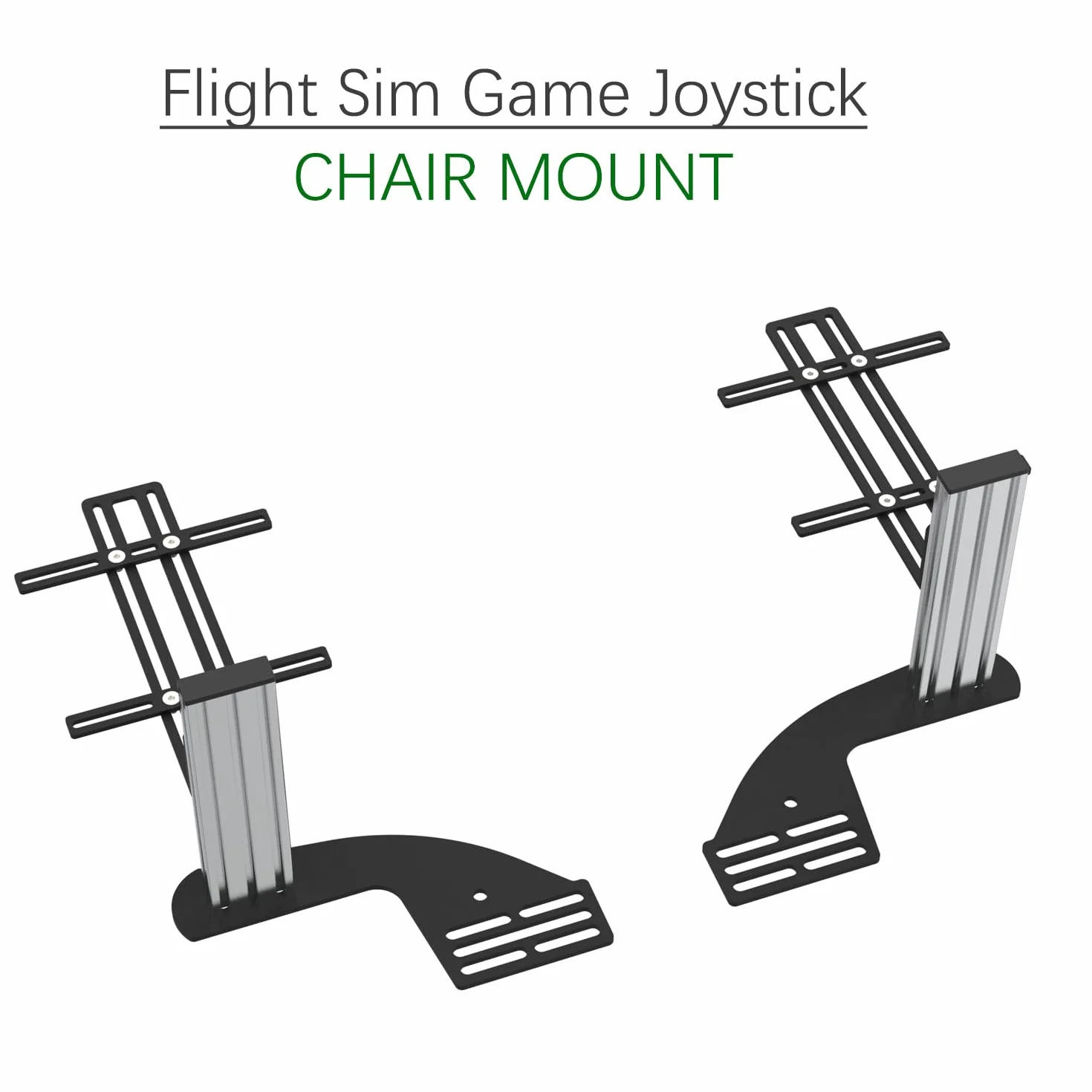 EG STARTS Uchwyt na fotel Flight Sim Game Joystick przepustnica Hotas kompatybilne z Logitech G X56 X52 Thrustmaster T-Flight Hotas