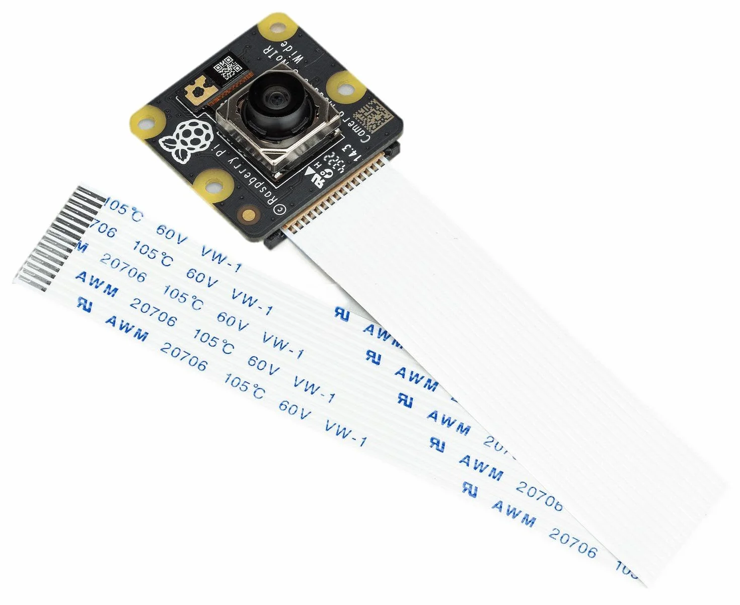 Module camera v3 Raspberry Pi Grand Angle NoIR Infrarouge