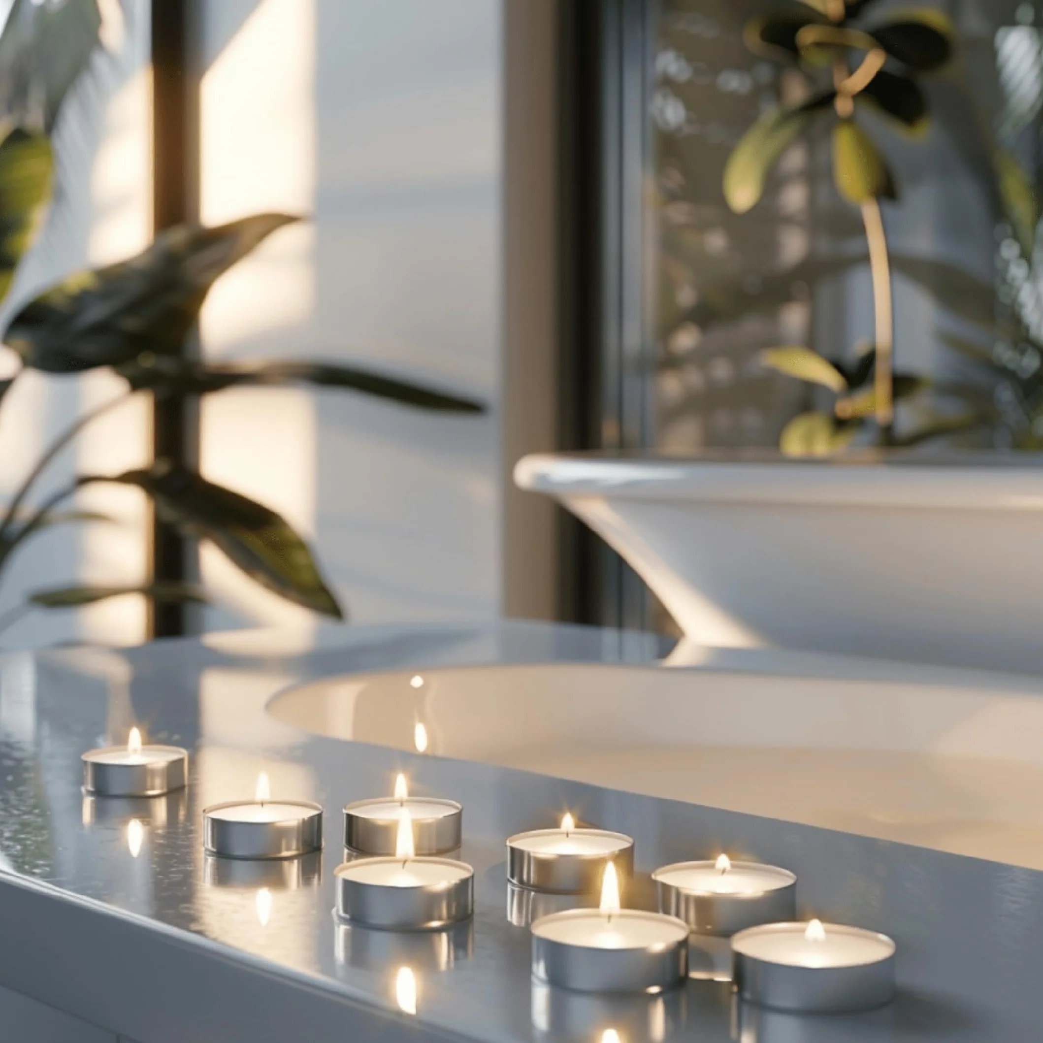Horeca Candles - Świeczki Tealight - 4 Godziny Palenia - Zestaw 200 Białych Świeczek Tealightowych - Bez zapachu - Podgrzewacze Świeczki na Ślub, Dekoracje, Imprezę
