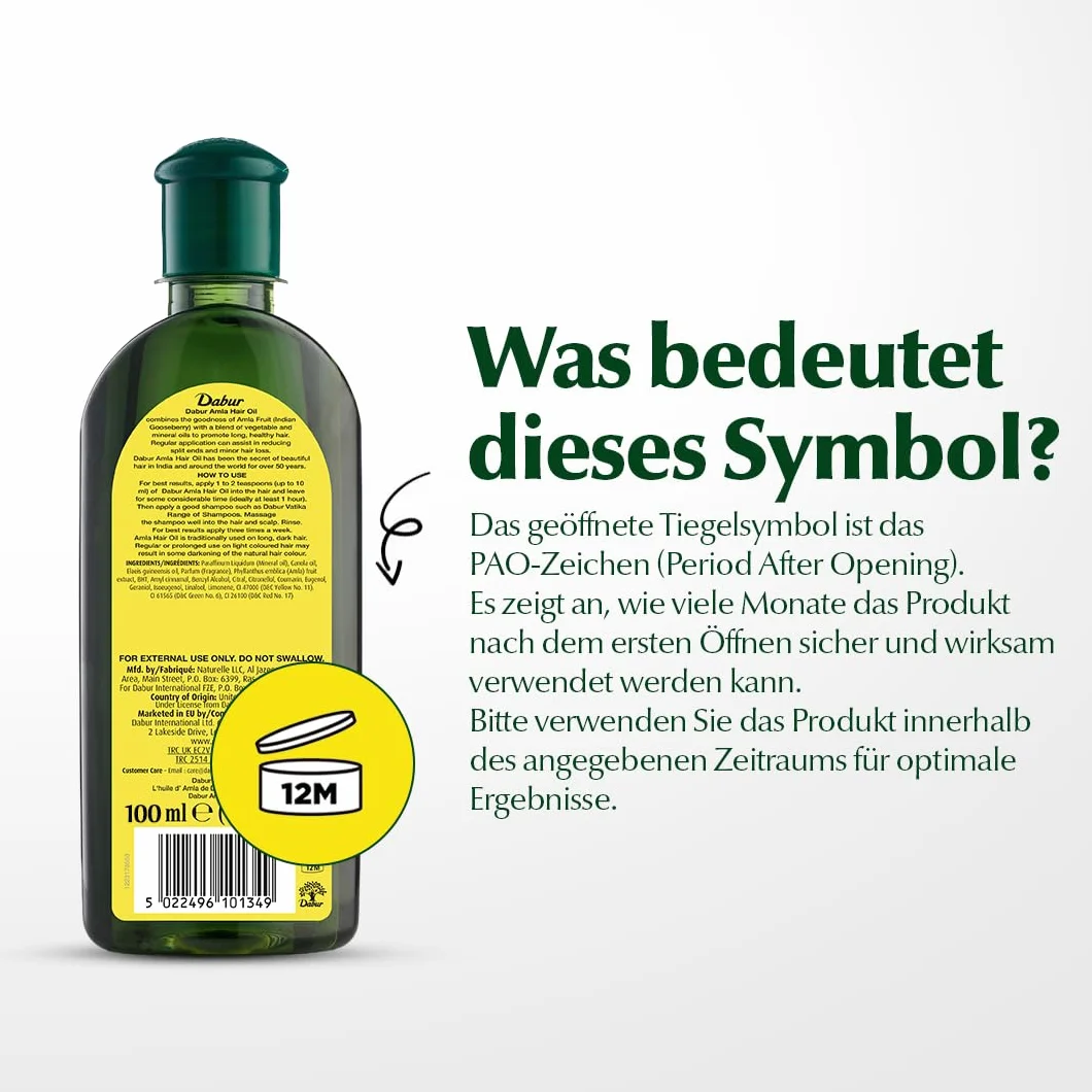 Dabur Amla Olejek do Włosów 100 ml (pudełko)