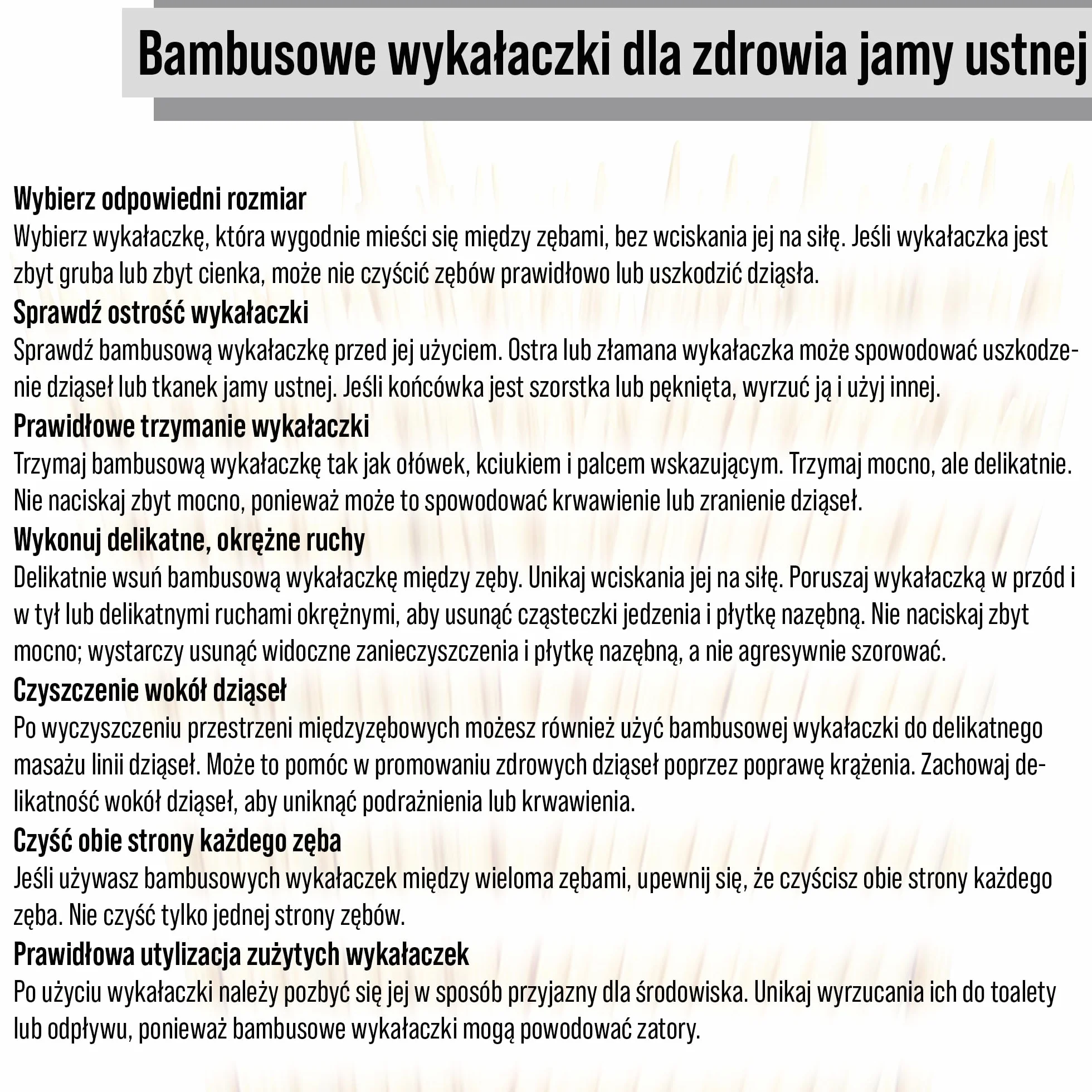 Kolorowe Bambusowe Wykałaczki z Frędzlami 6,5 cm 500 Sztuk Czerwone Złote Zielone Niebieskie