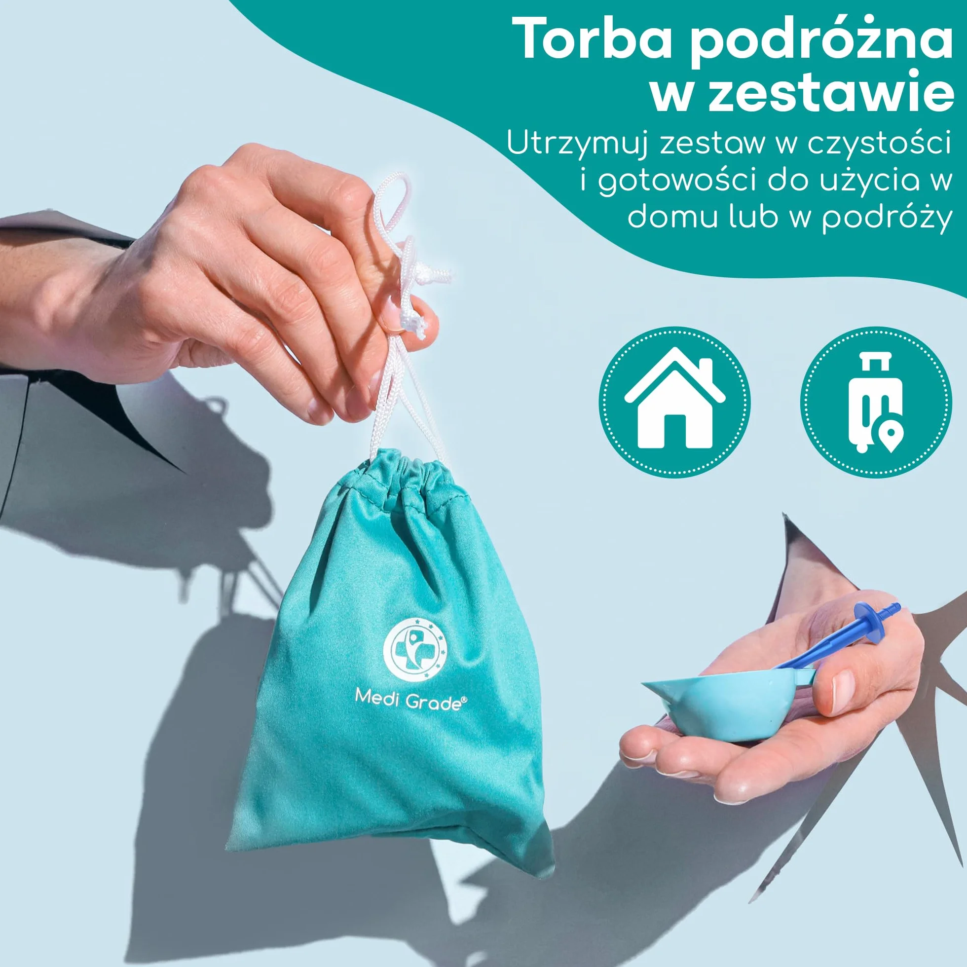 Medi Grade Zestaw do Woskowania Nosa 50g z 26 Aplikatorami i Patyczkami