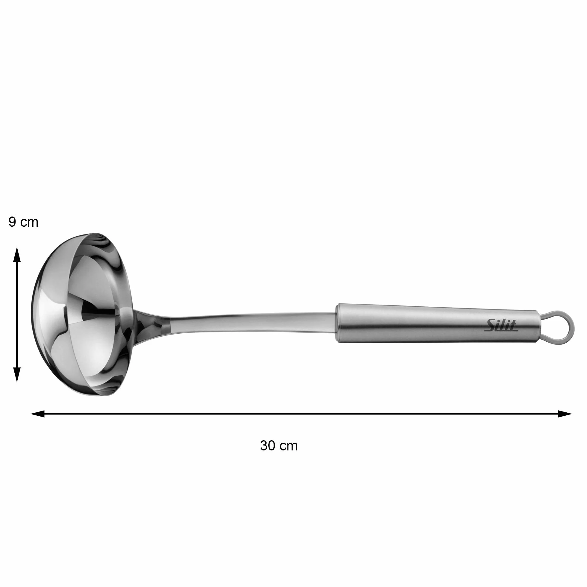Silit Classic Line chochla do zupy 30 cm stal nierdzewna polerowana