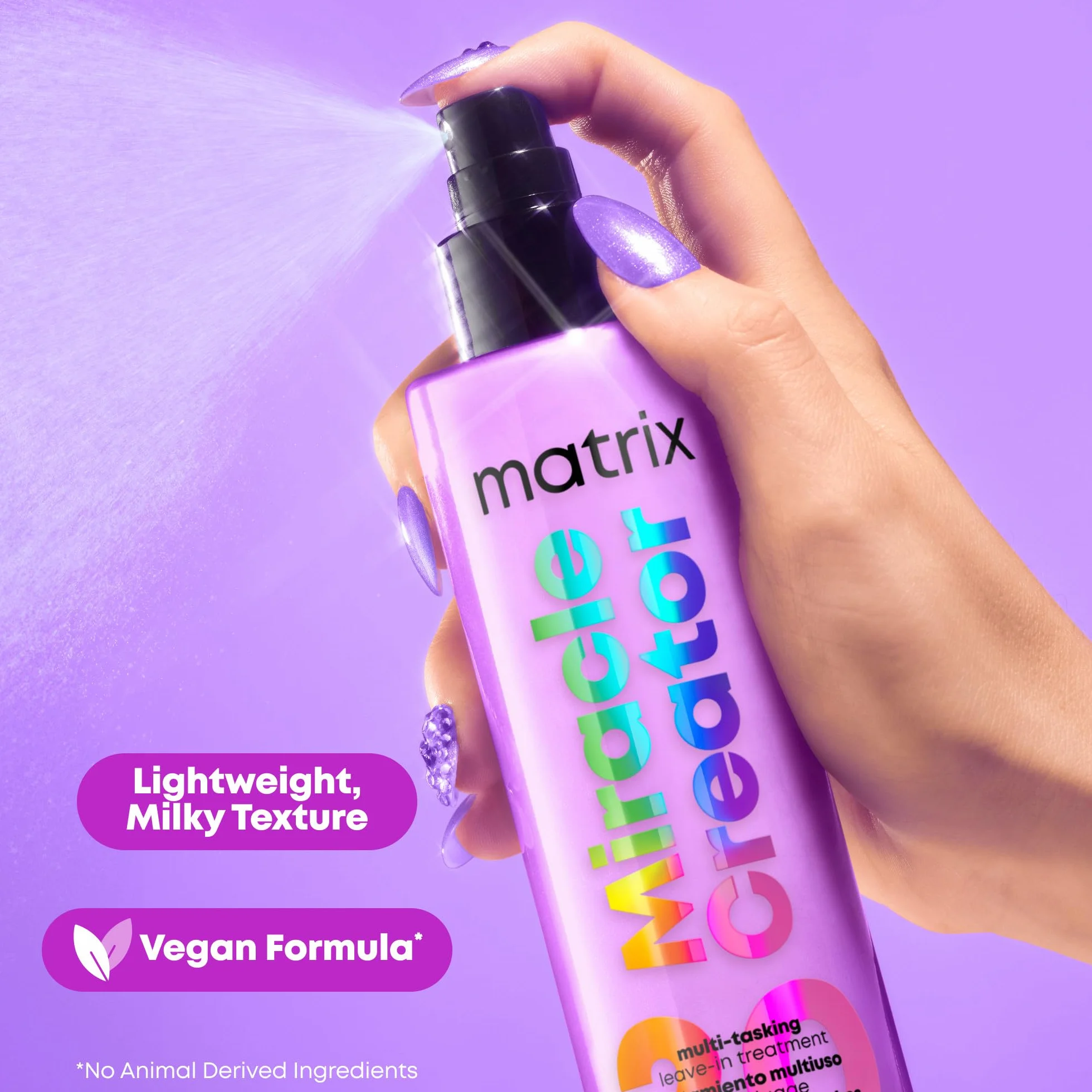 Matrix Wielozadaniowy spray zapachowy, ochrona przed przegrzaniem, profesjonalna stylizacja, Miracle Creator, 100 ml