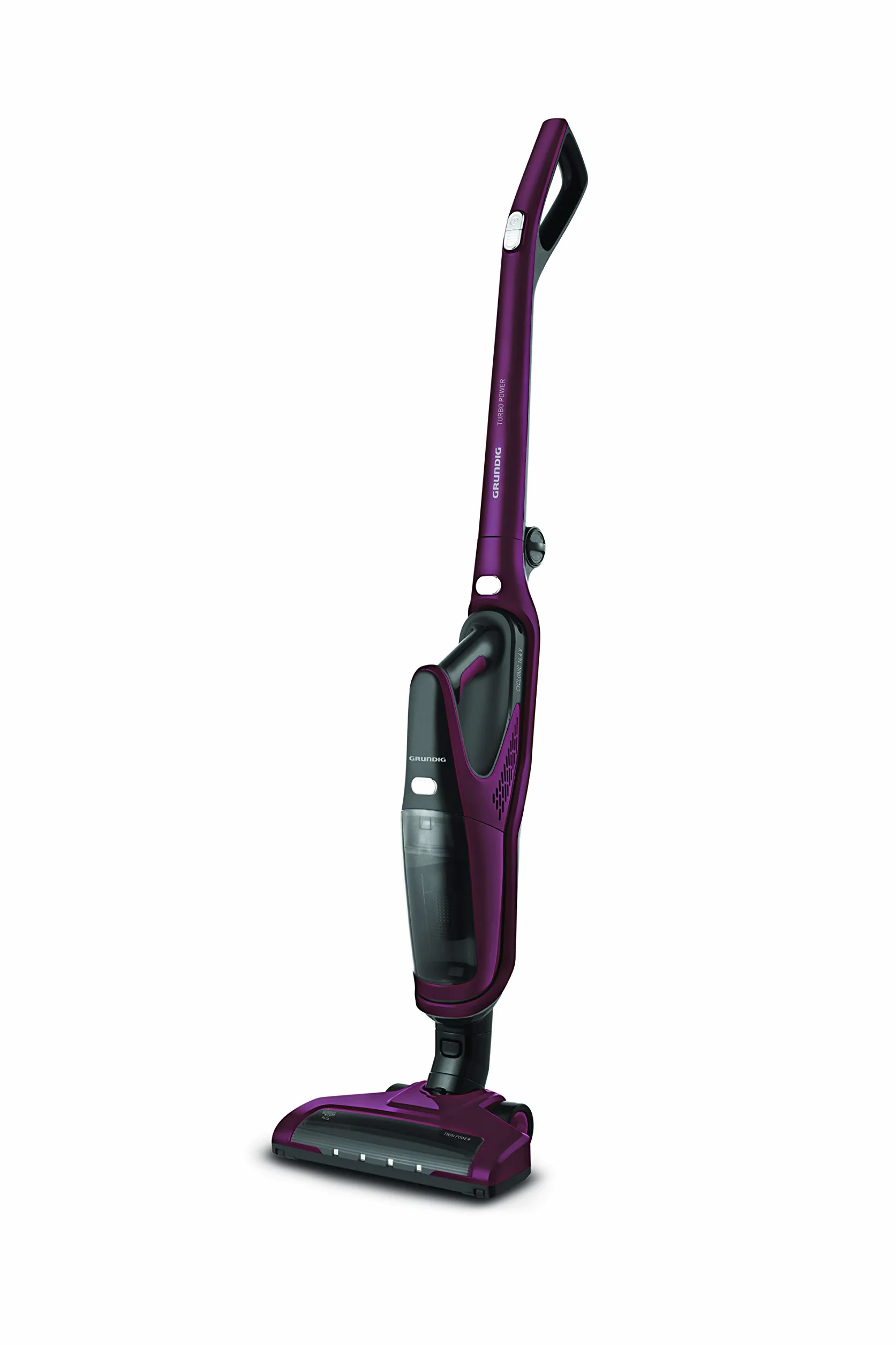 Grundig VCH 9930 Odkurzacz Ręczny 2 w 1, 14,4 V, 0,5 L, Fioletowy