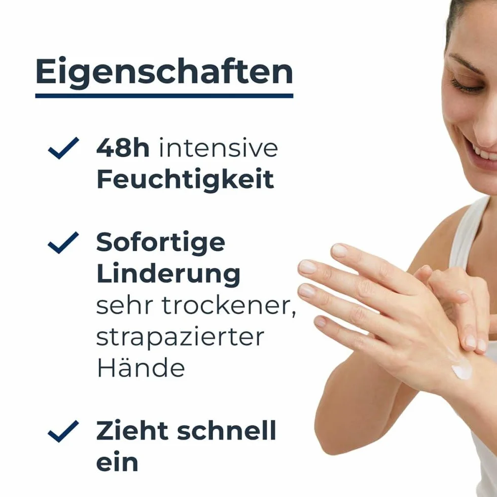 Eucerin UreaRepair plus krem do rąk 5%, 75 ml Kremowa