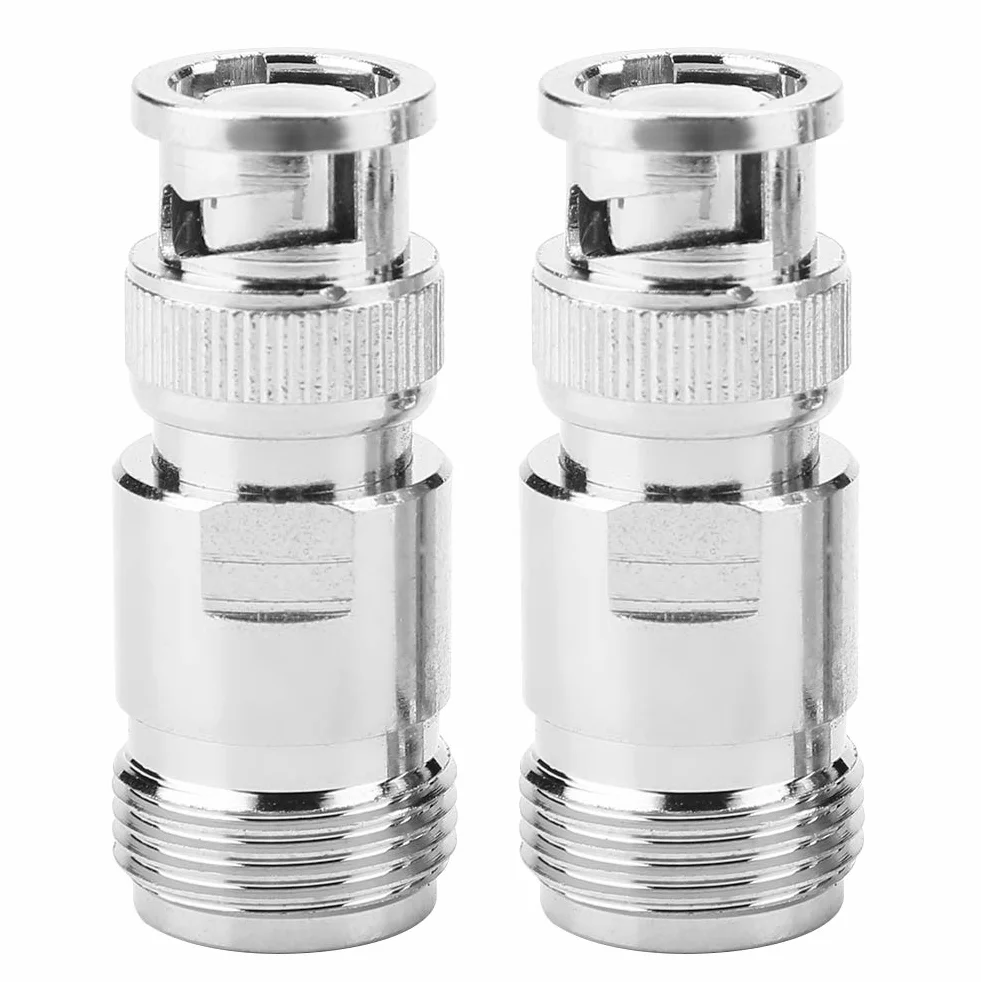Adapter typu N do BNC, 2-częściowy, typ N, złącze BNC, adapter koncentryczny, konwerter testowy