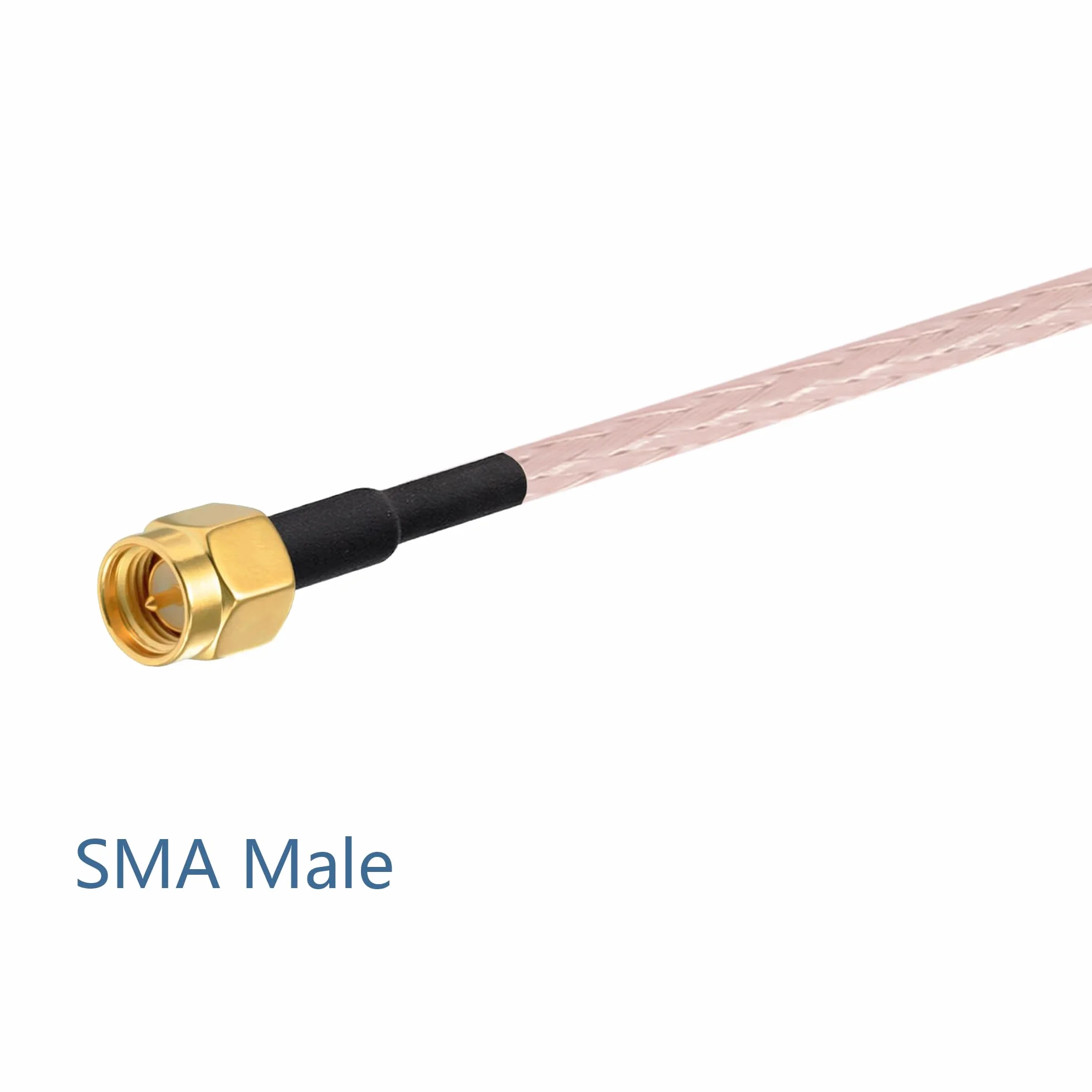 Vecys Kabel Rozgałęźny RP-SMA żeńskie na SMA Podwójne Złącze Męskie Kabel Koncentryczny 3 Way Splitter typ V RG316 6 "/15 CM dla 2G 3G 4G LTE Router Antenowy Modem Bramka MiFi Mobilny Punkt Dostępu