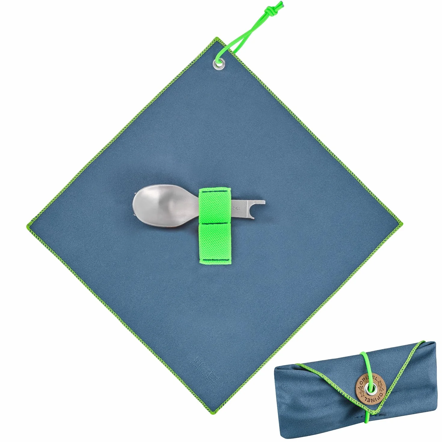 Opinel PICNIC PLUS 3-częściowy zestaw do noża nr 08, widelec i łyżka 10,5 cm