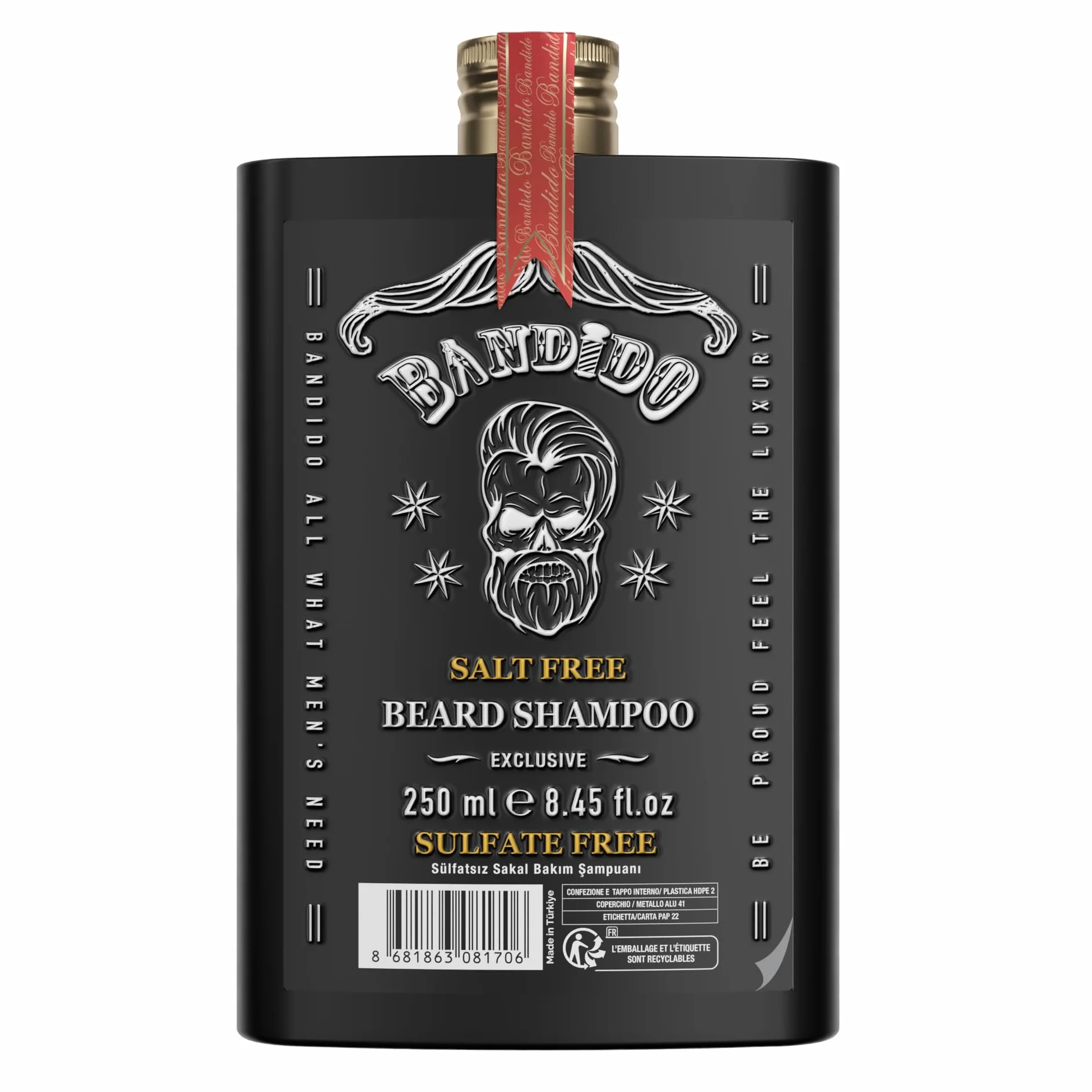 Bandido Exclusive Szampon, Przezroczysty, 250ml