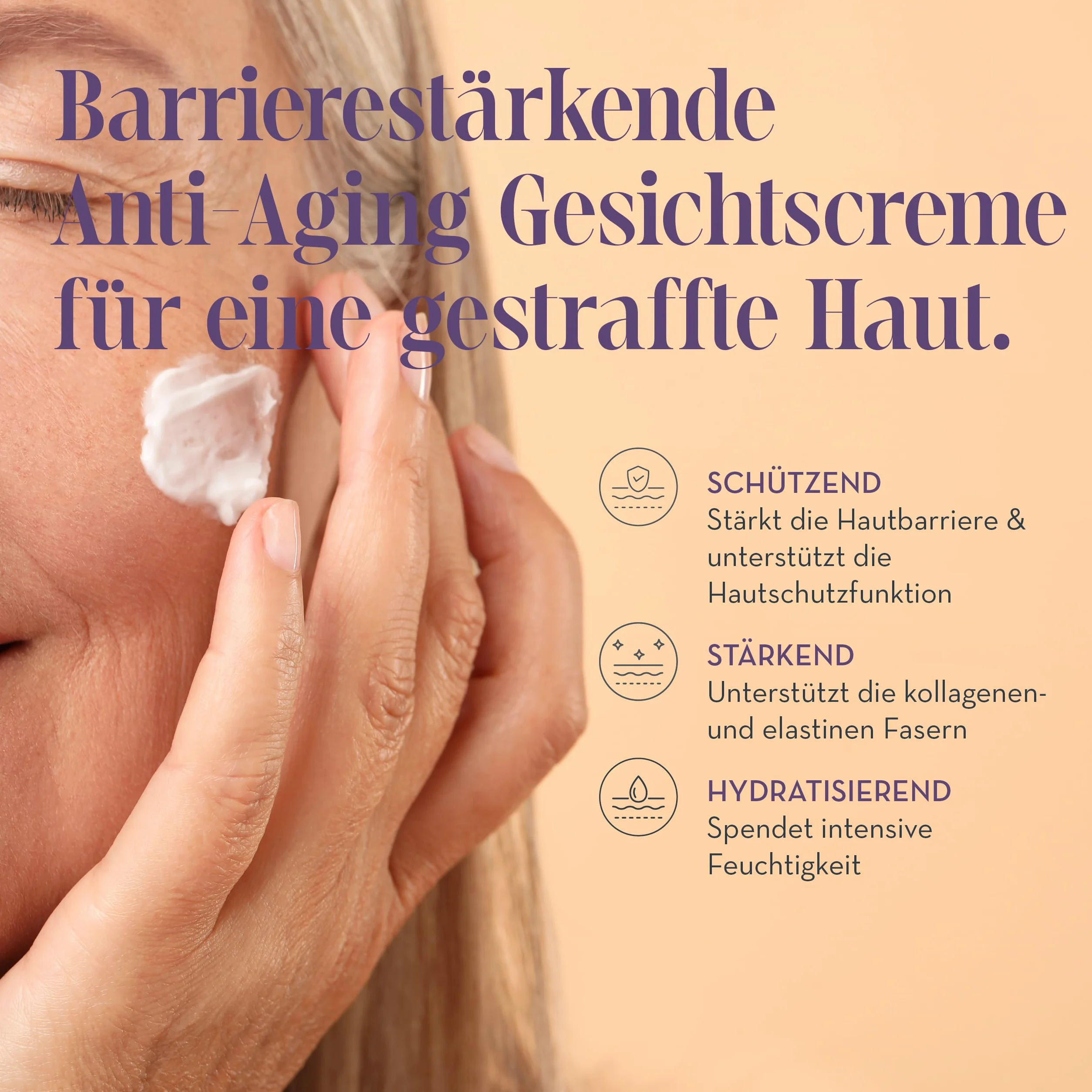JEAN D'ARCEL Krem przeciwzmarszczkowy do twarzy 24h – CRÈME EGF EFFET Intense 50 ml – wzmacnia naturalną ochronę skóry – poprawia jędrność skóry – wspomaga elastyczność