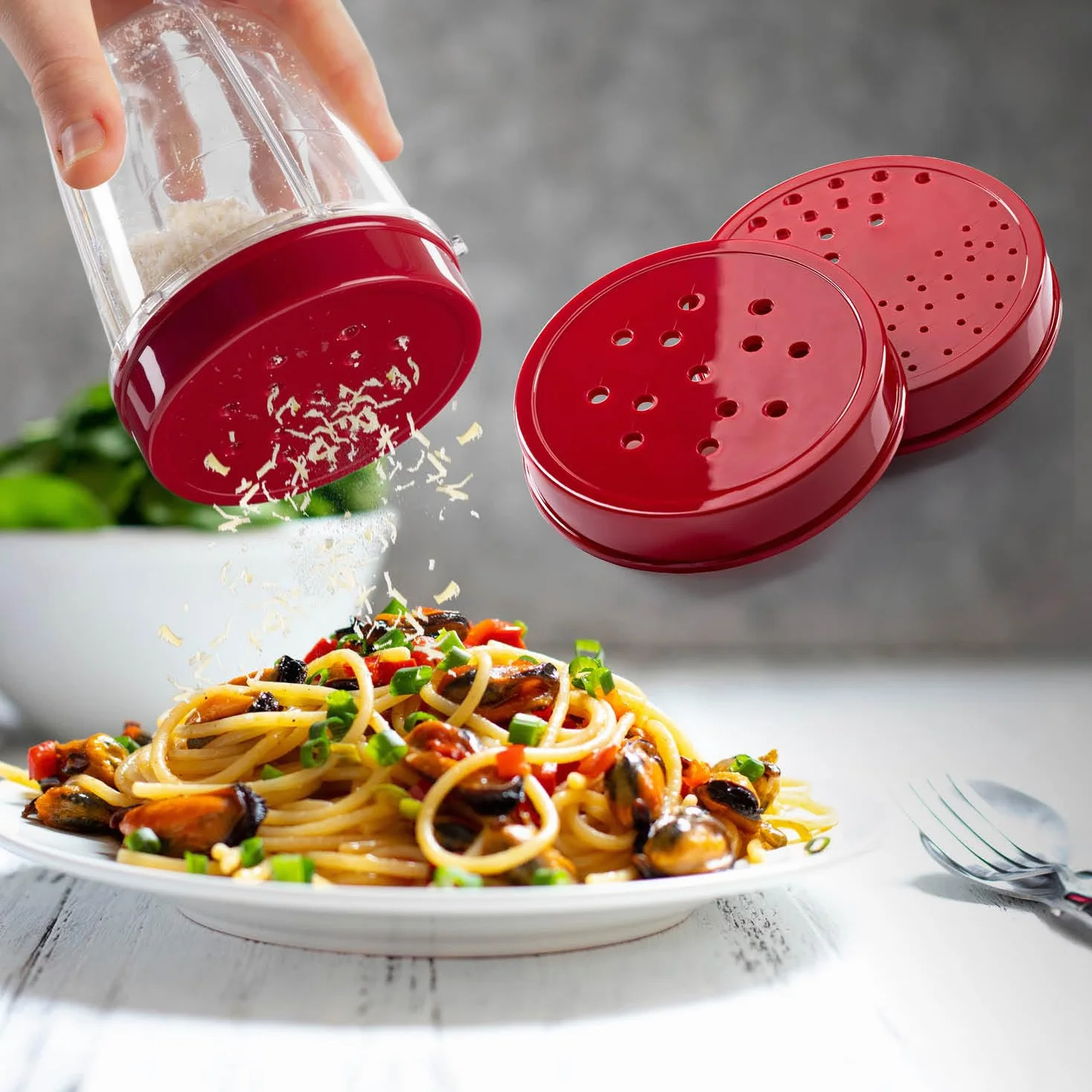 GOURMETmaxx Mr. Magic Mixer Smoothie Maker Mikser stojący 18-częściowy Blender z auslaufsicheren Frischhaltedeckeln