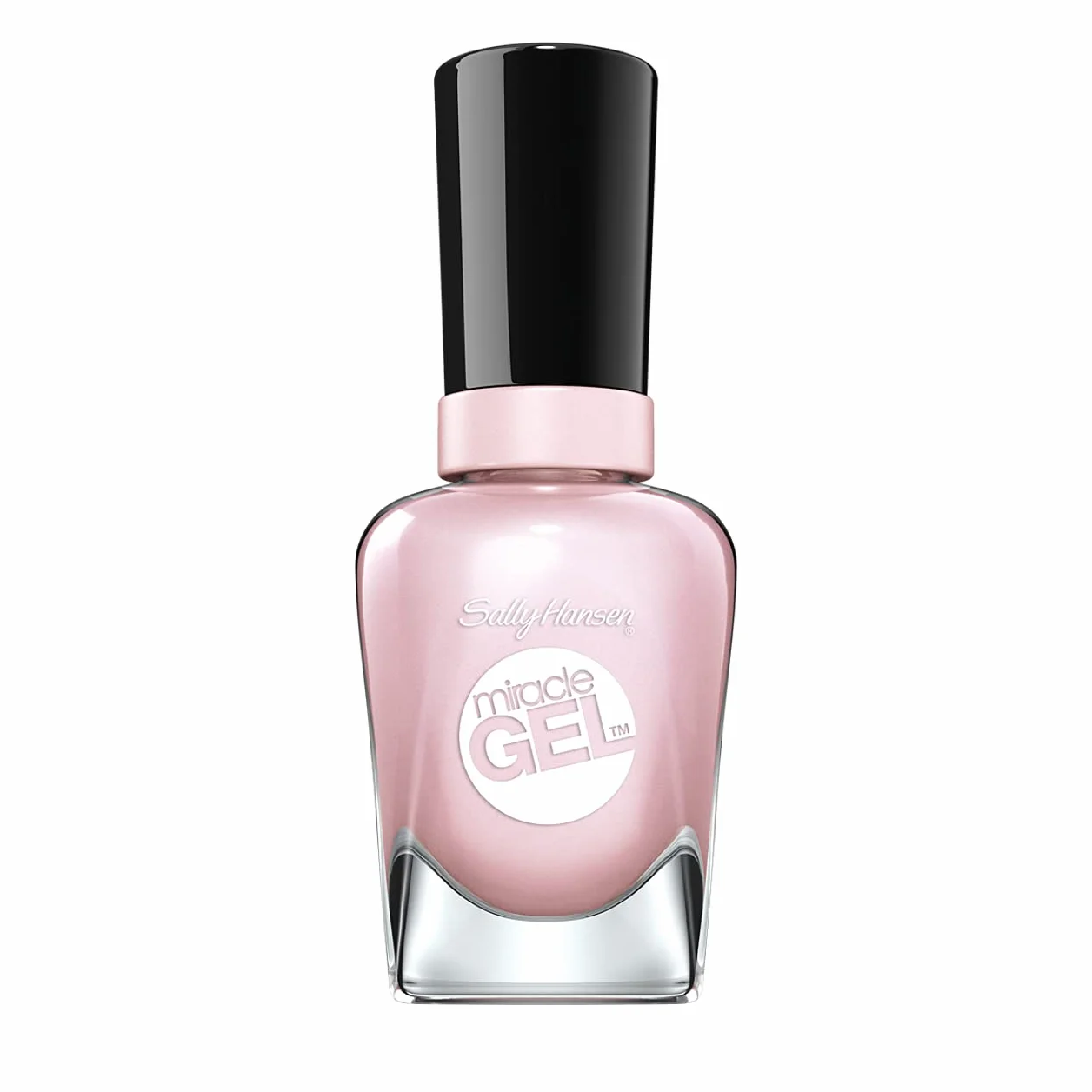 Sally Hansen Miracle Gel lakier do paznokci bez sztucznego światła UV Plush Blush, różowy, z intensywnie błyszczącym żelowym wykończeniem, nr 234, (1 x 14,7 ml)