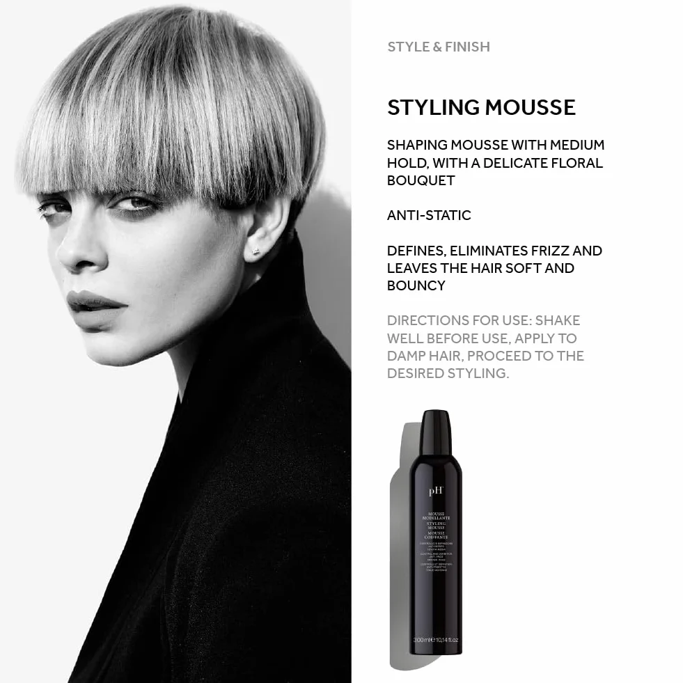 PH Laboratories Pianka modelarska tenuta media 300ml - pianka do w?osów przeciw puszeniu si?